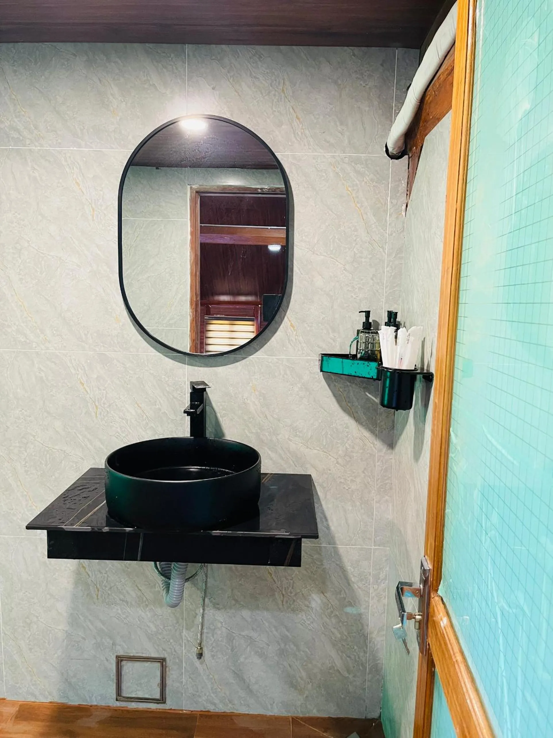 Toilet in Green Bamboo Lodge Resort