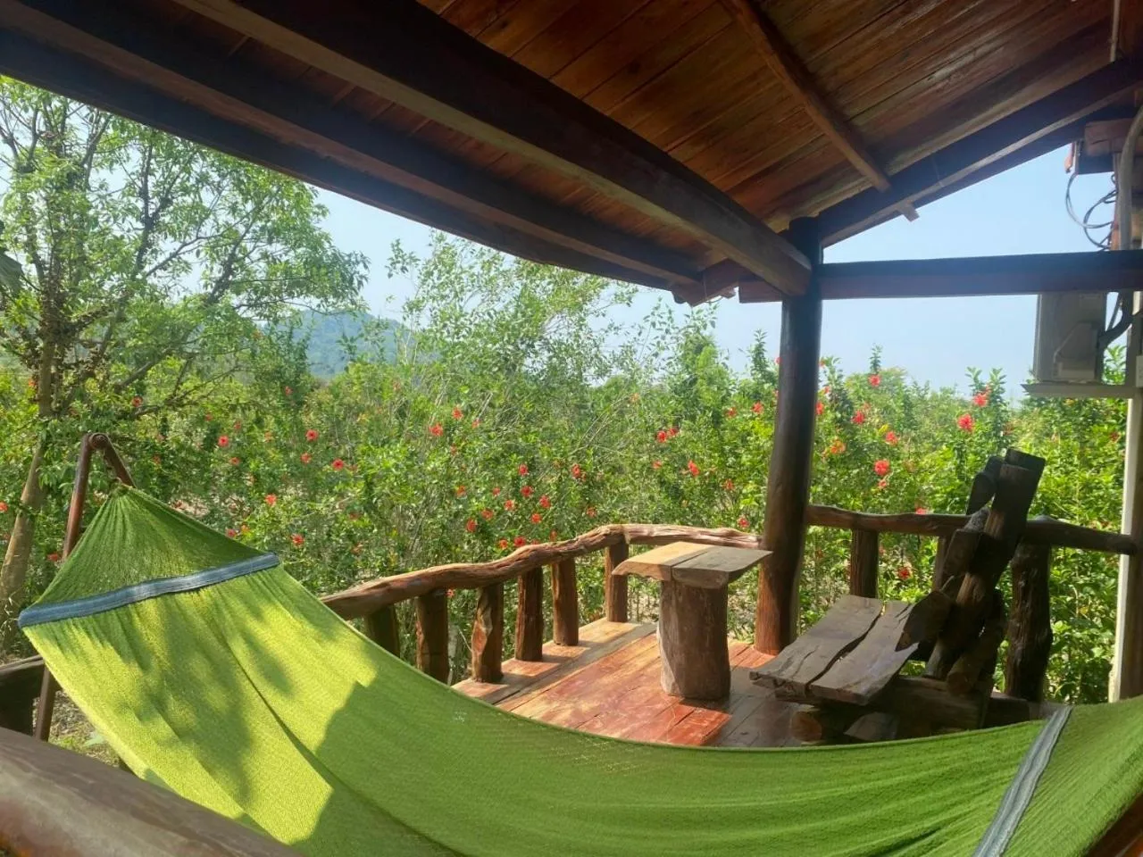 Balcony/Terrace in Green Bamboo Lodge Resort