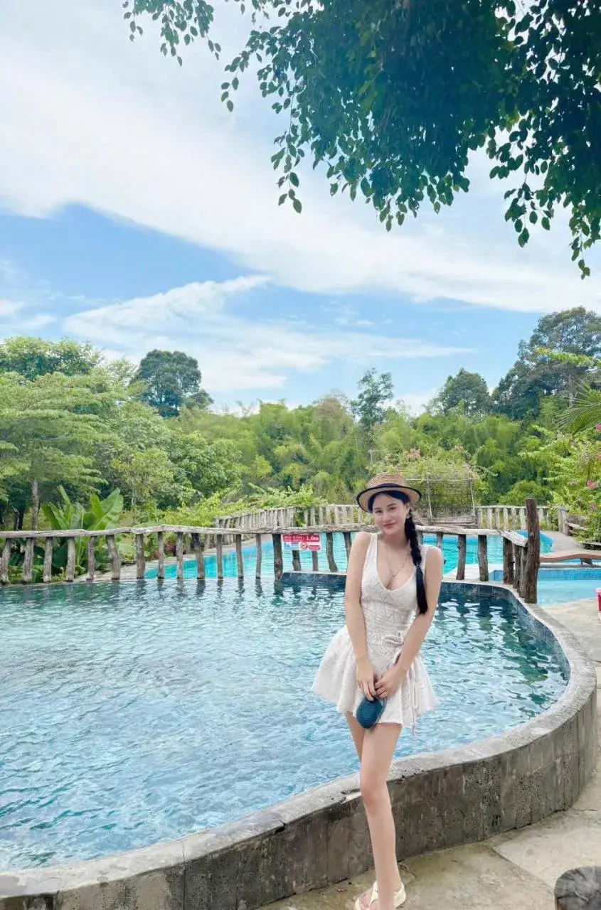 Swimming pool in Green Bamboo Lodge Resort Swimming pool in Green Bamboo Lodge Resort