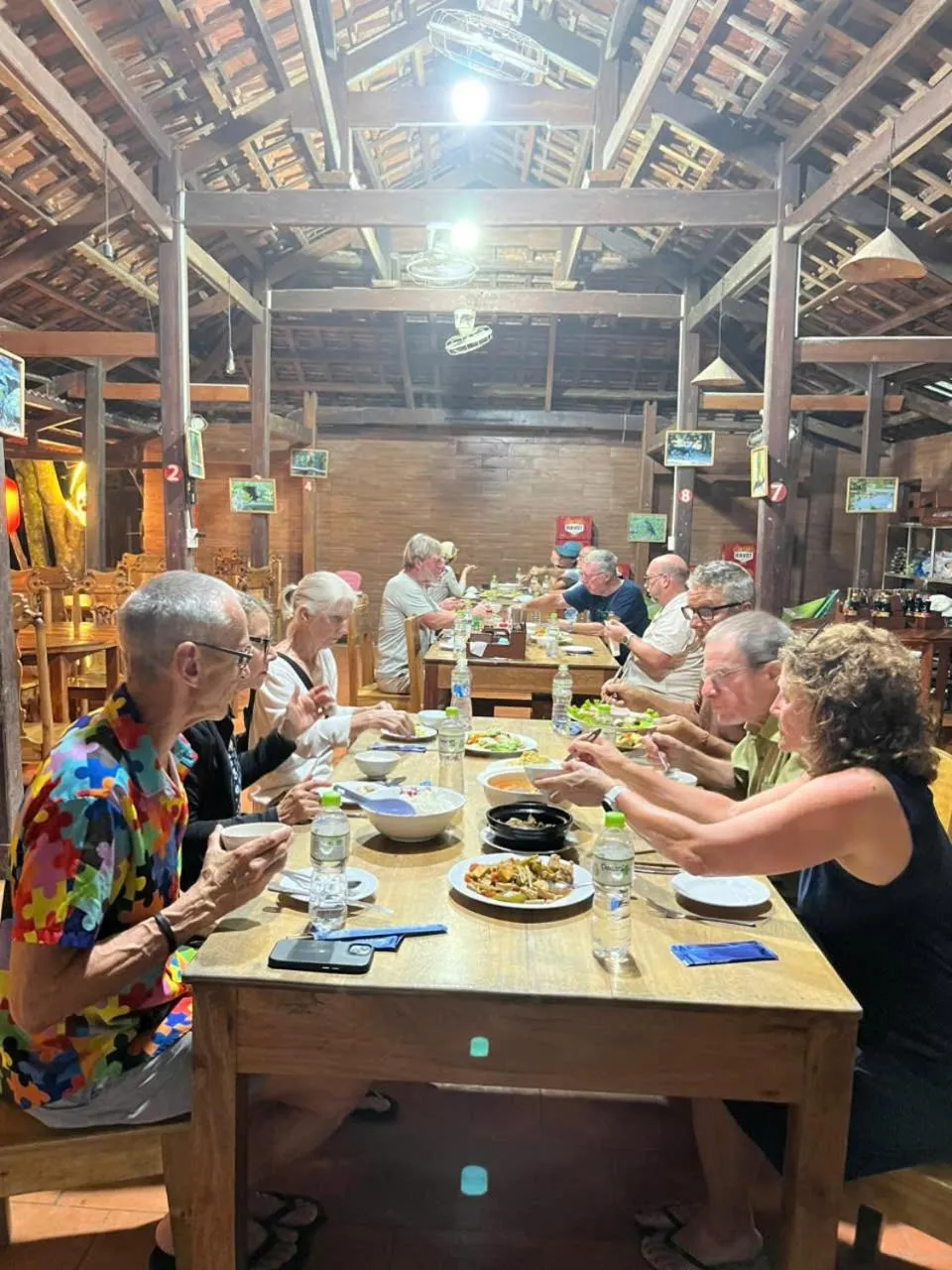 Restaurant/places to eat in Green Bamboo Lodge Resort