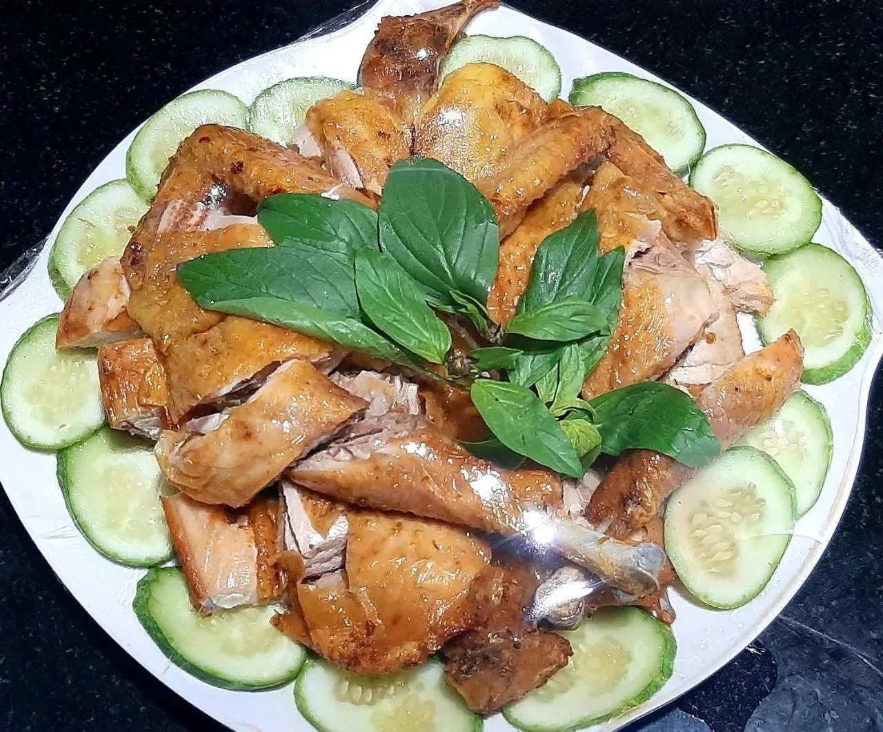 Food in Green Bamboo Lodge Resort