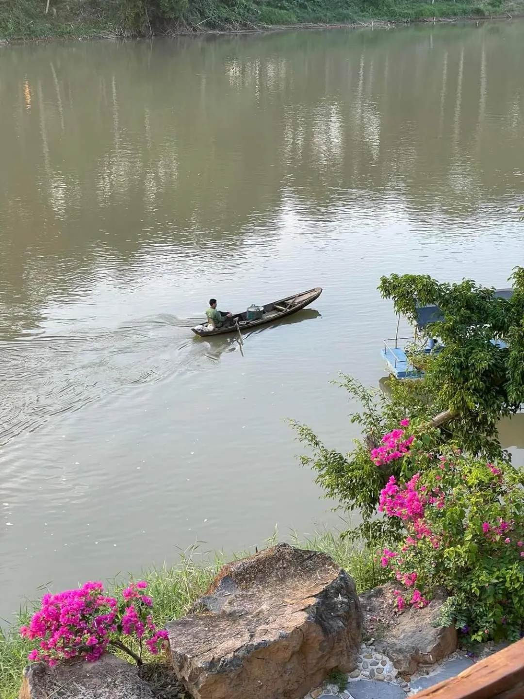 River view in Green Bamboo Lodge Resort