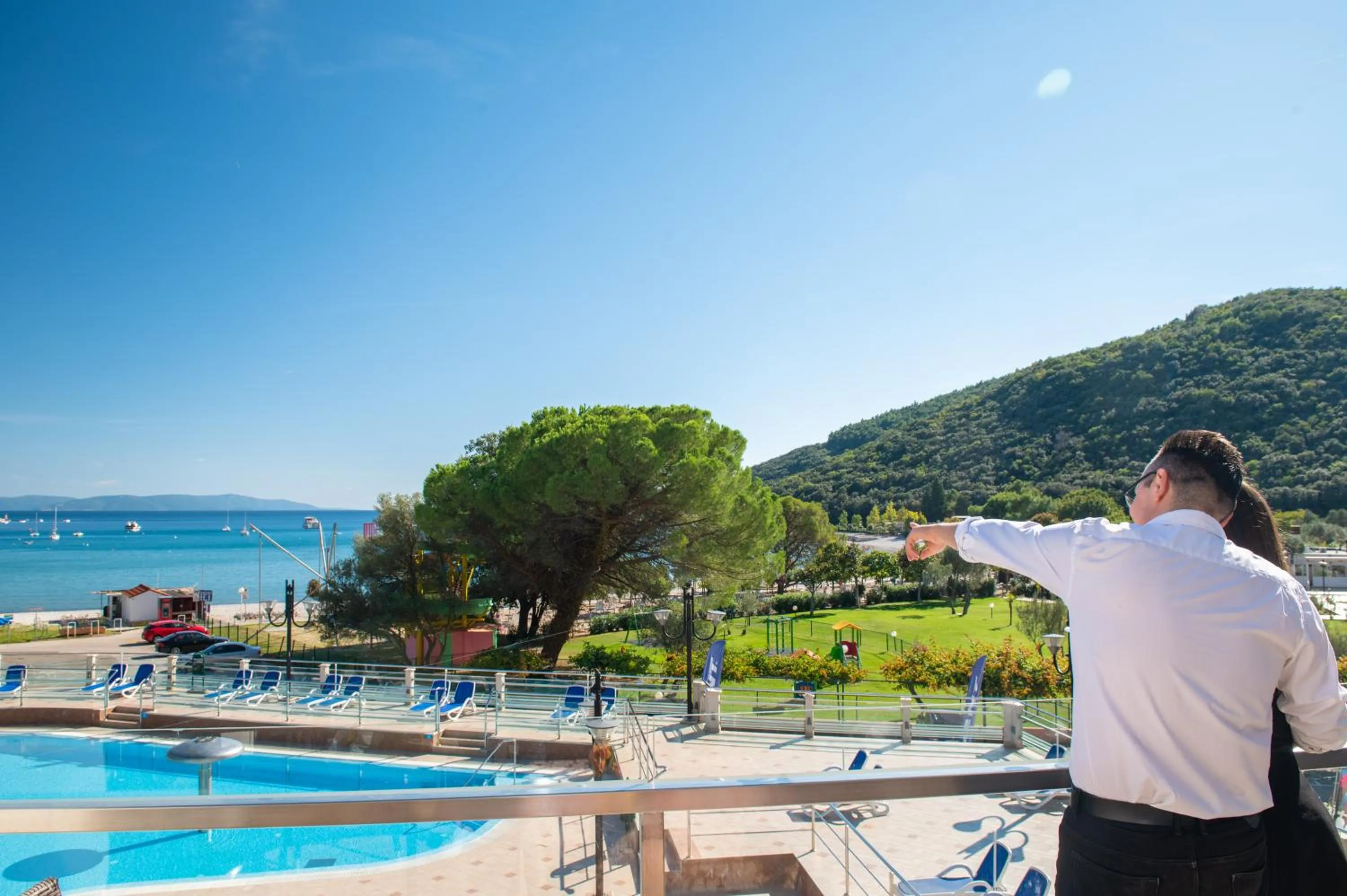 View (from property/room) in MASLINICA Mimosa Lido Palace Hotel