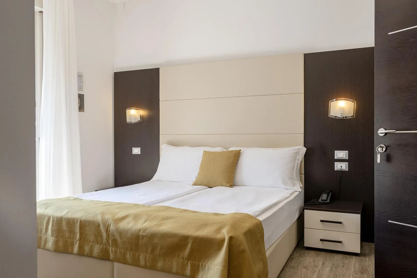 Bed in Hotel Bristol