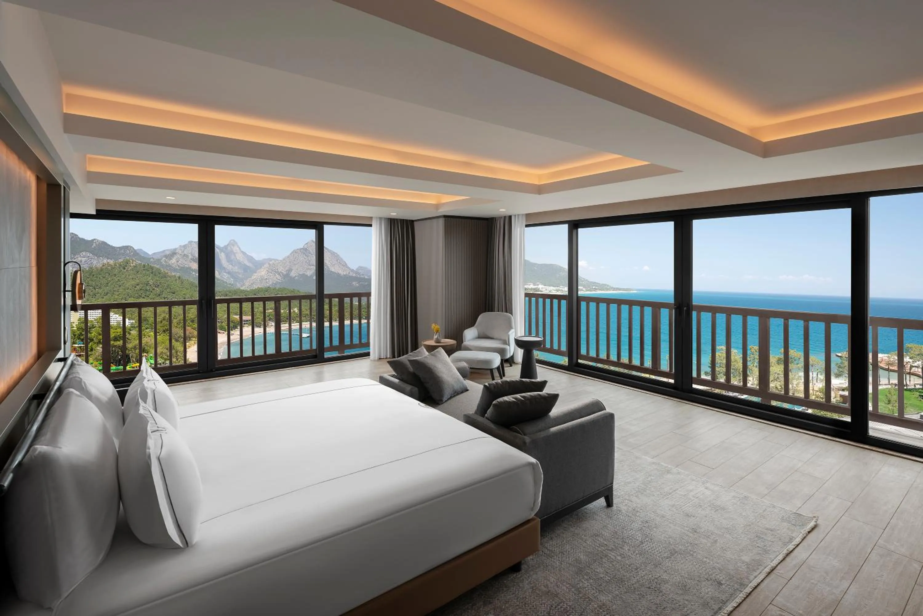 View (from property/room), Bed in NG Phaselis Bay