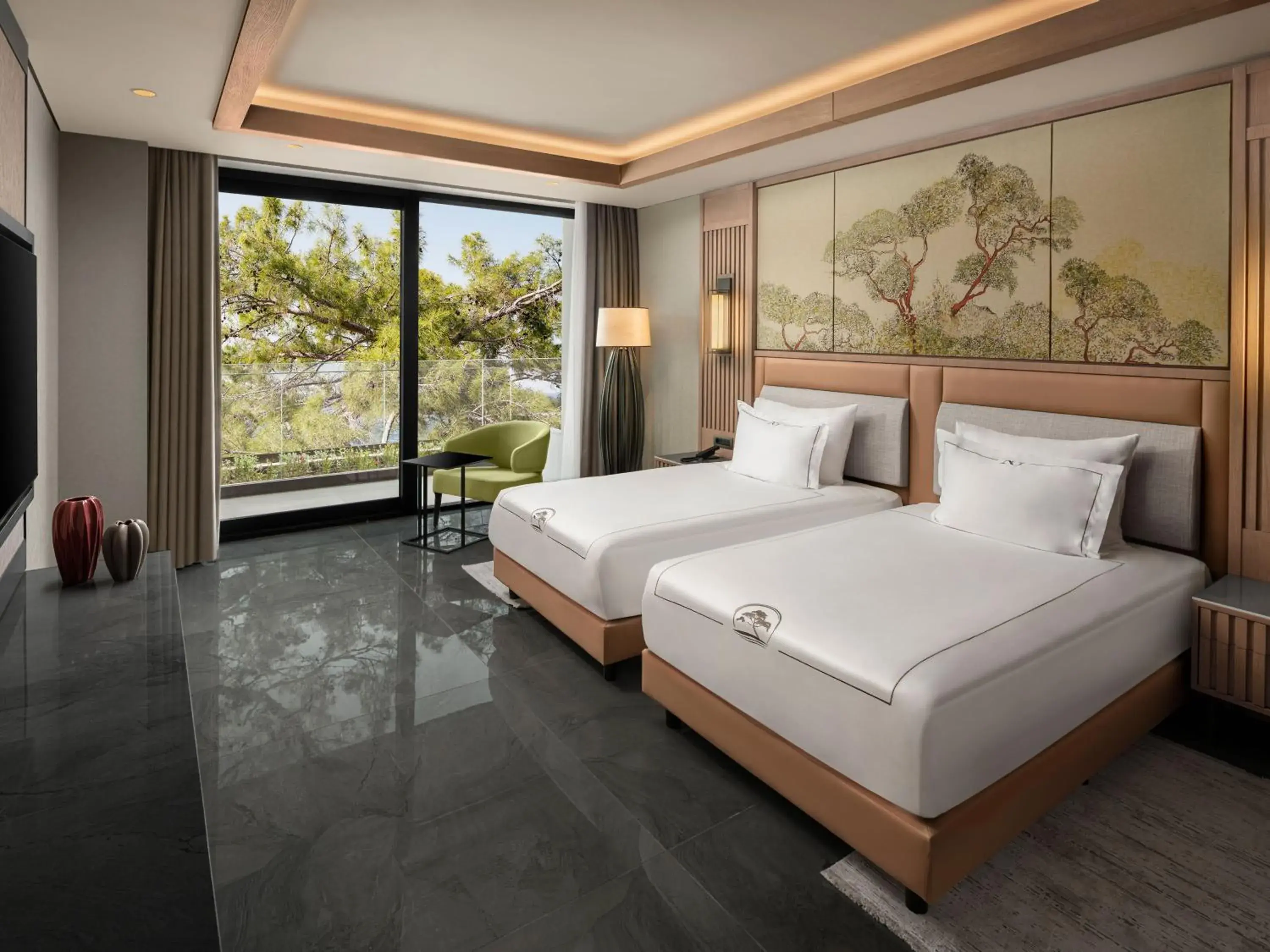 Bed in NG Phaselis Bay Bed in NG Phaselis Bay