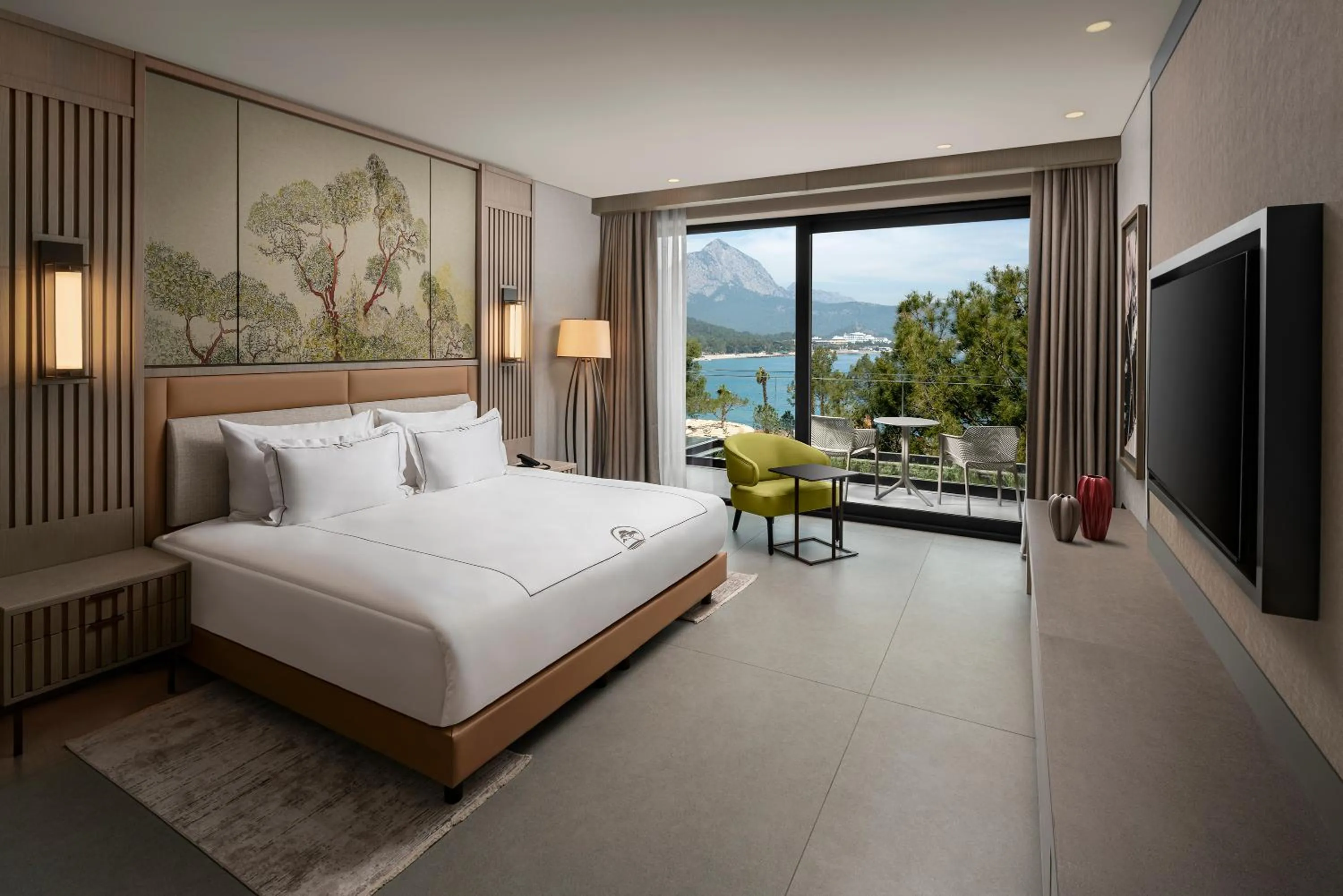 View (from property/room), Bed in NG Phaselis Bay