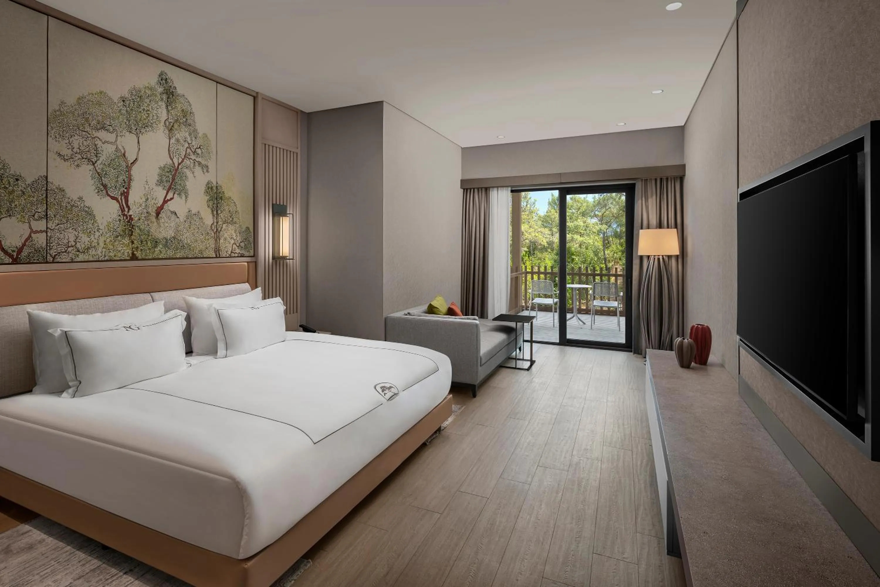 Bedroom, Bed in NG Phaselis Bay