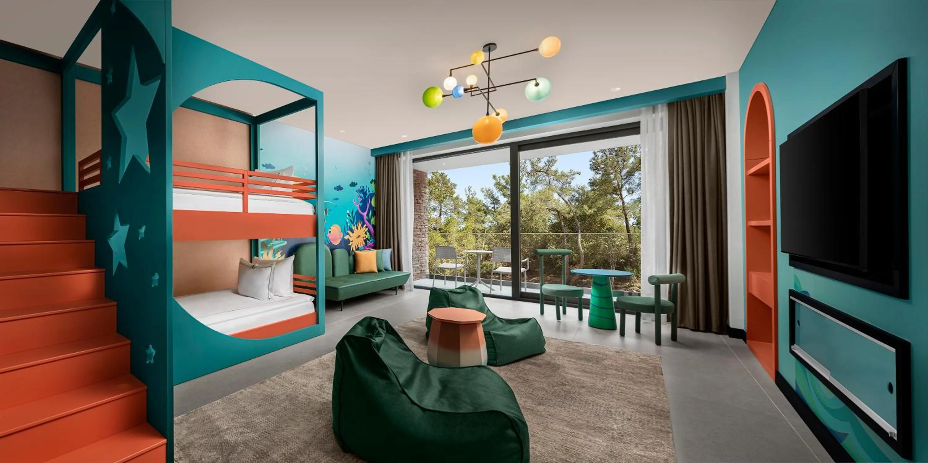 children, Bed in NG Phaselis Bay