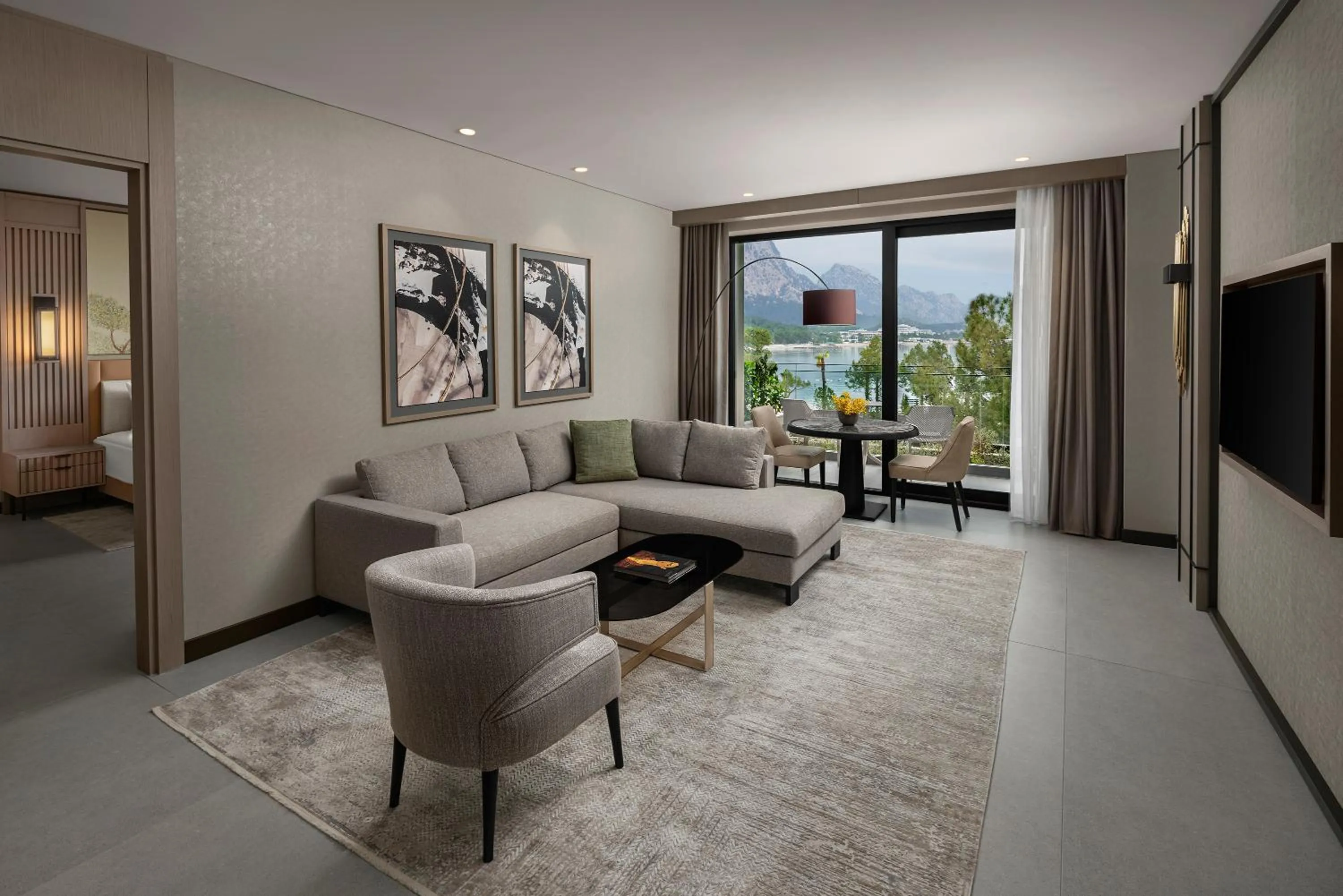 Seating area in NG Phaselis Bay