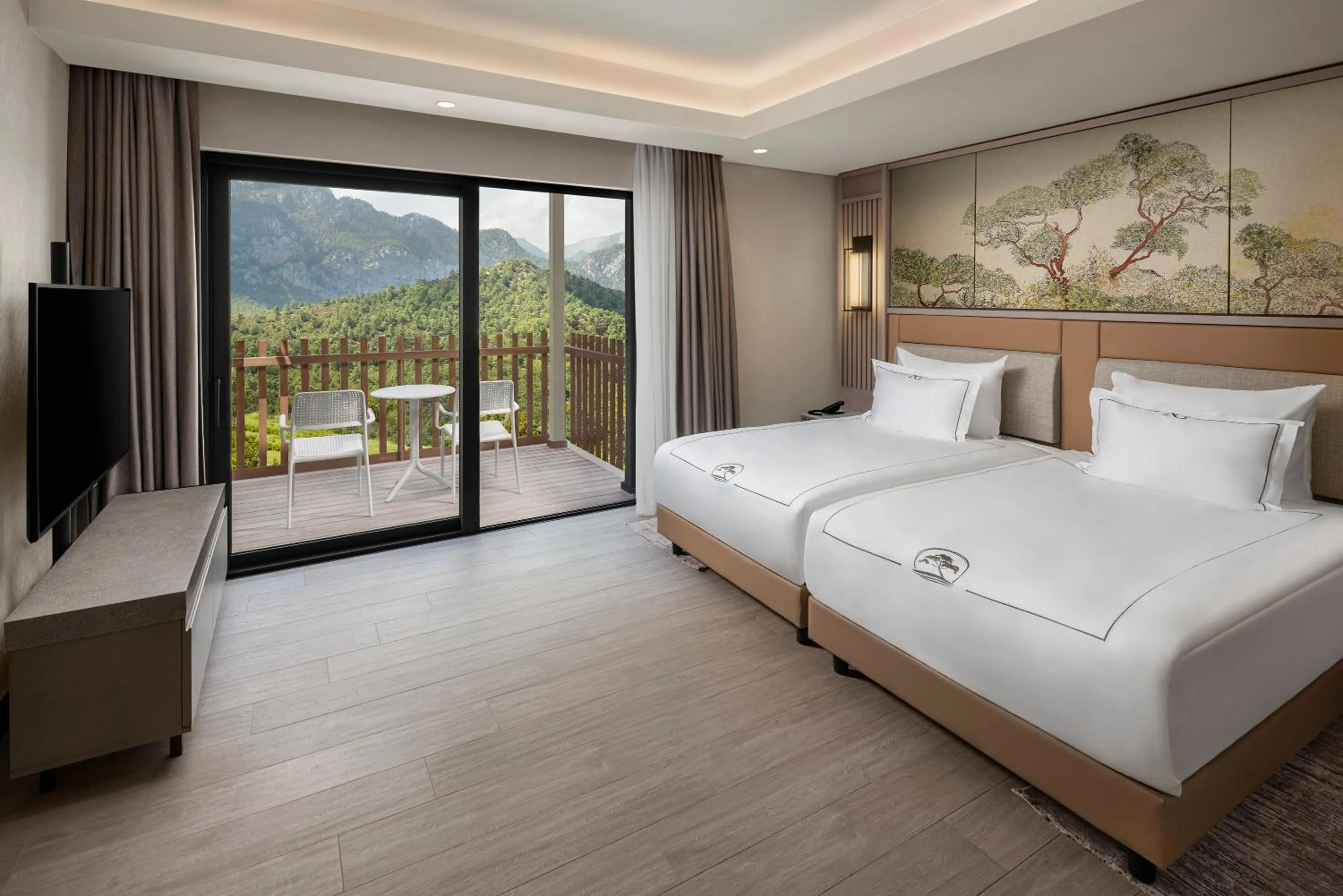 Bedroom, Bed in NG Phaselis Bay