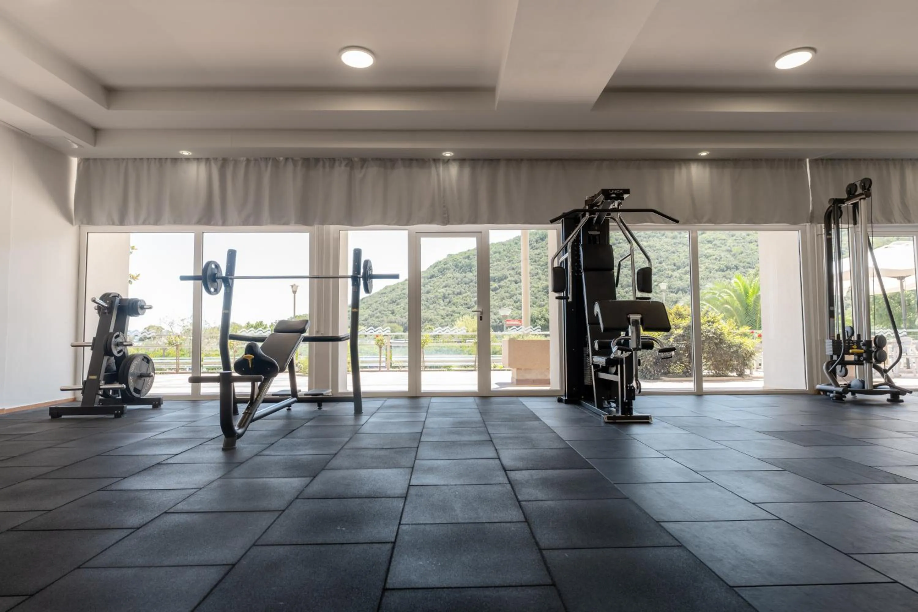 Fitness centre/facilities in MASLINICA Hedera Hotel