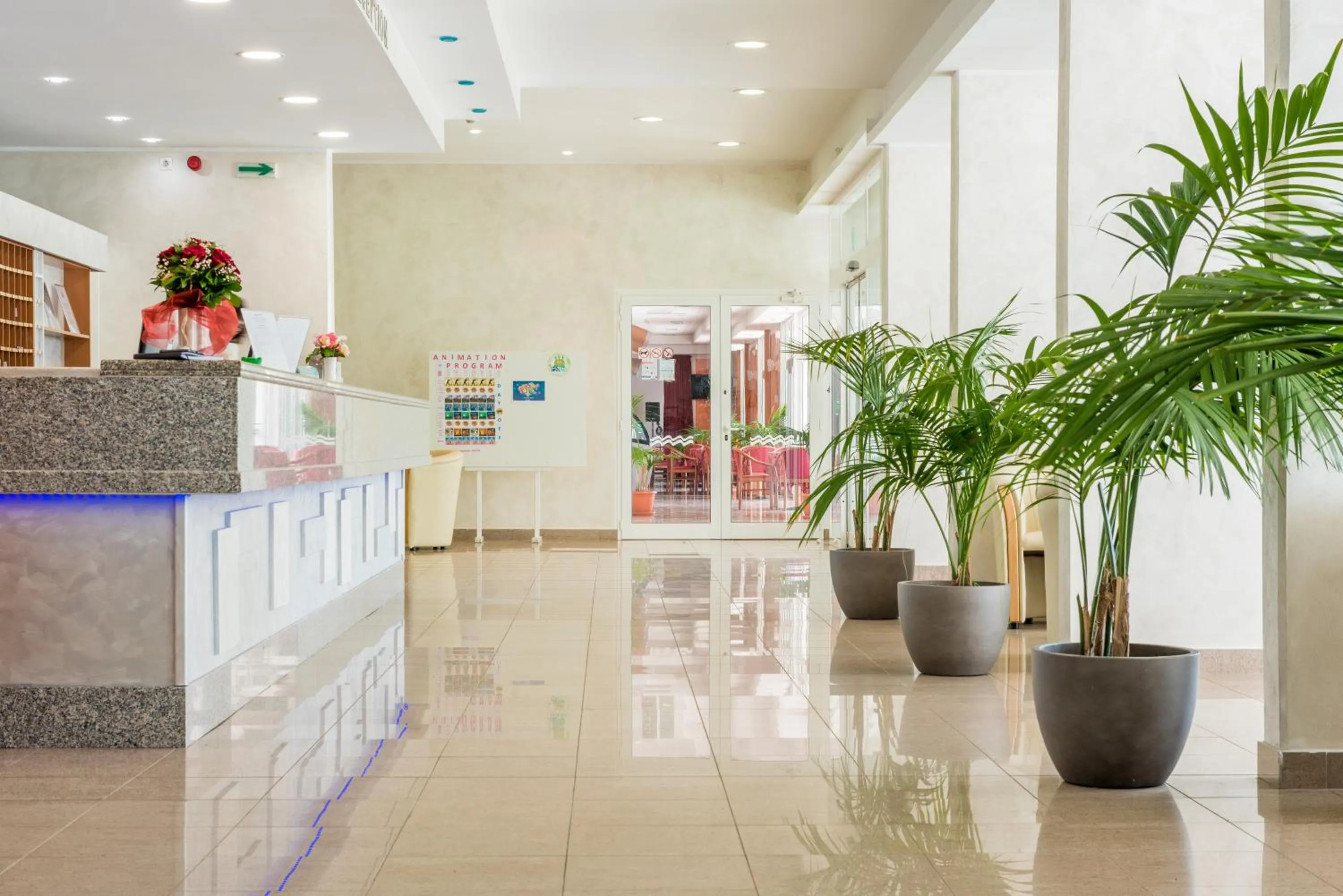 Lobby or reception in MASLINICA Hedera Hotel