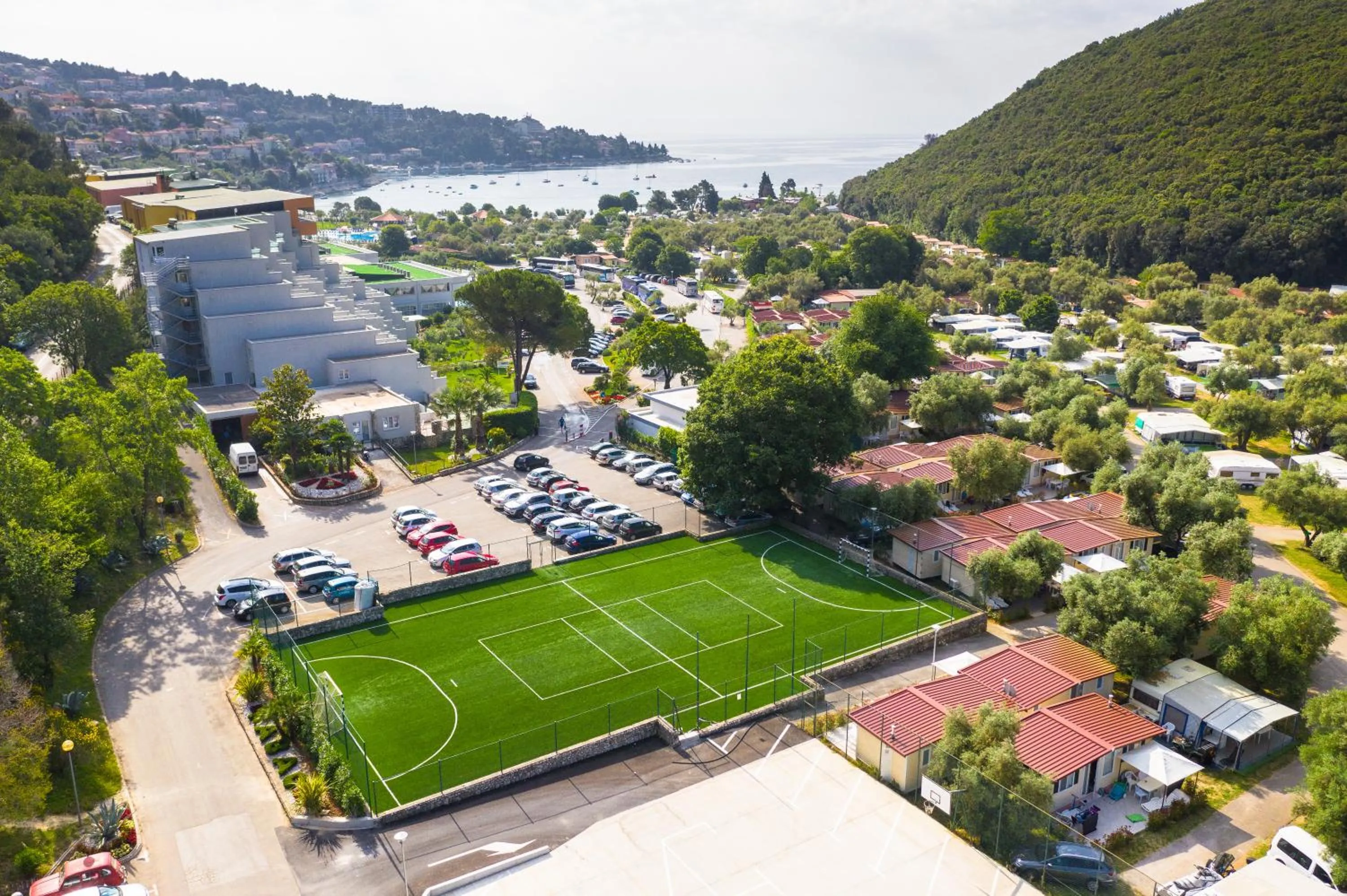 Bird's eye view in MASLINICA Hedera Hotel