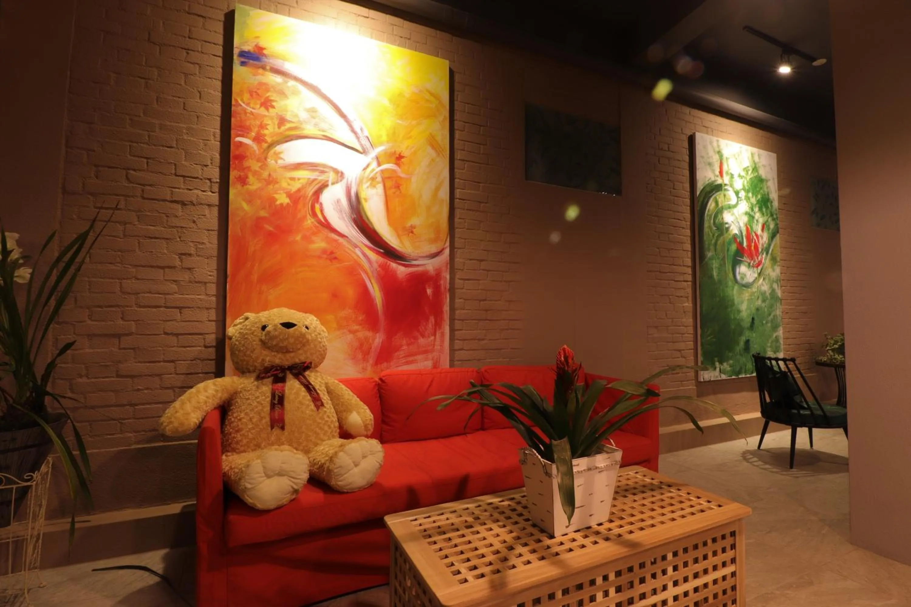 Living room in MTNY Hotel