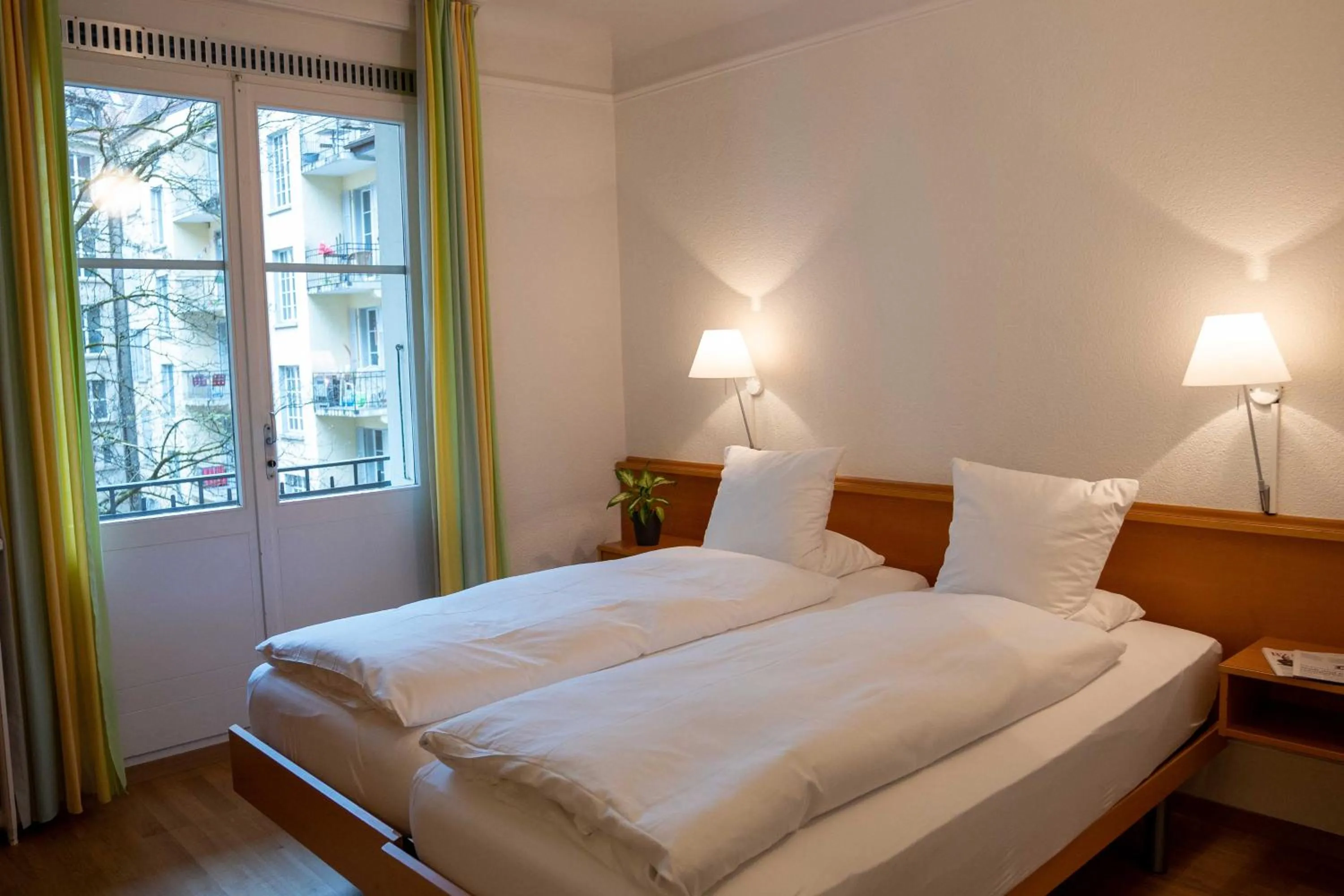 Bed in Hotel Marthahaus