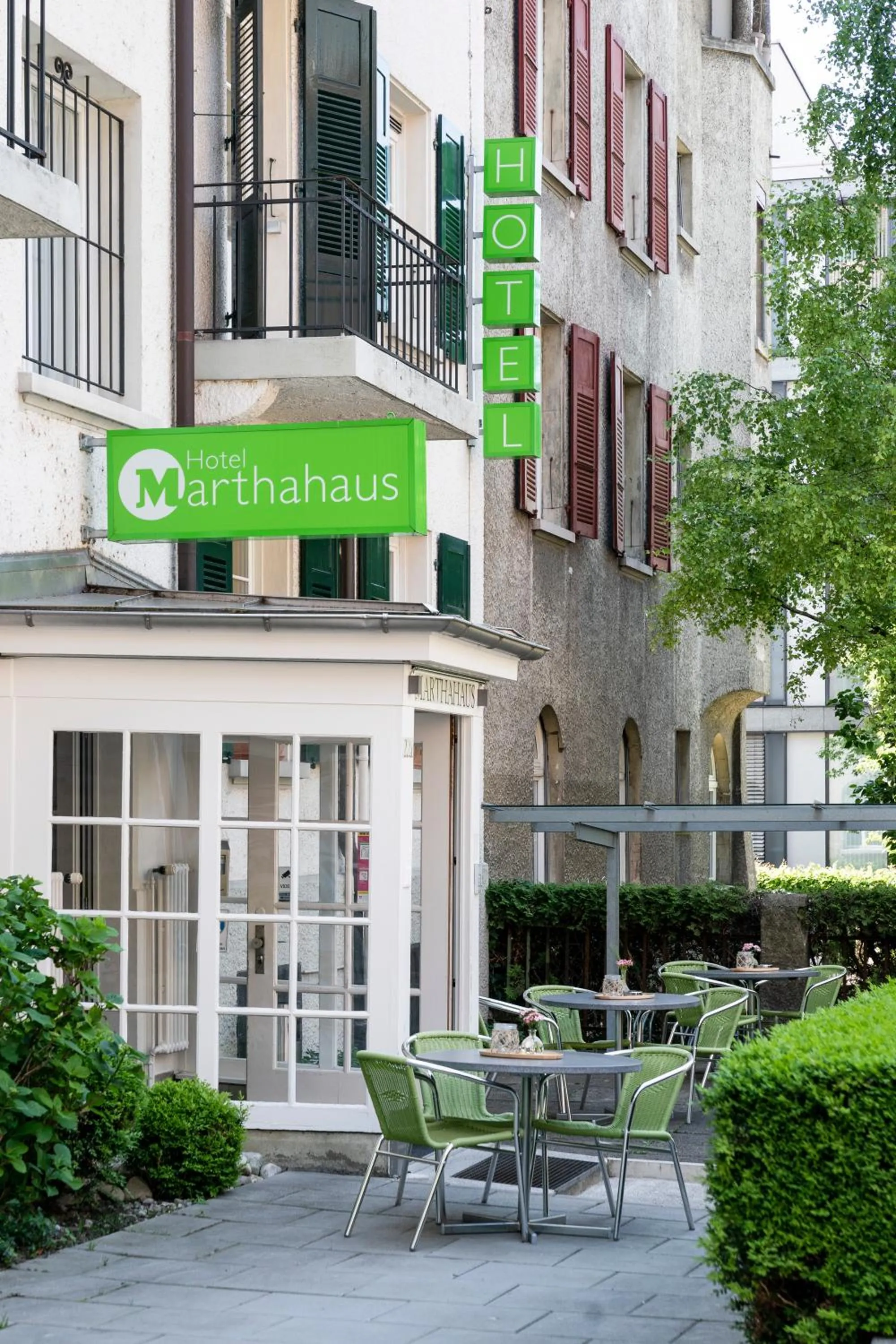 Property building in Hotel Marthahaus