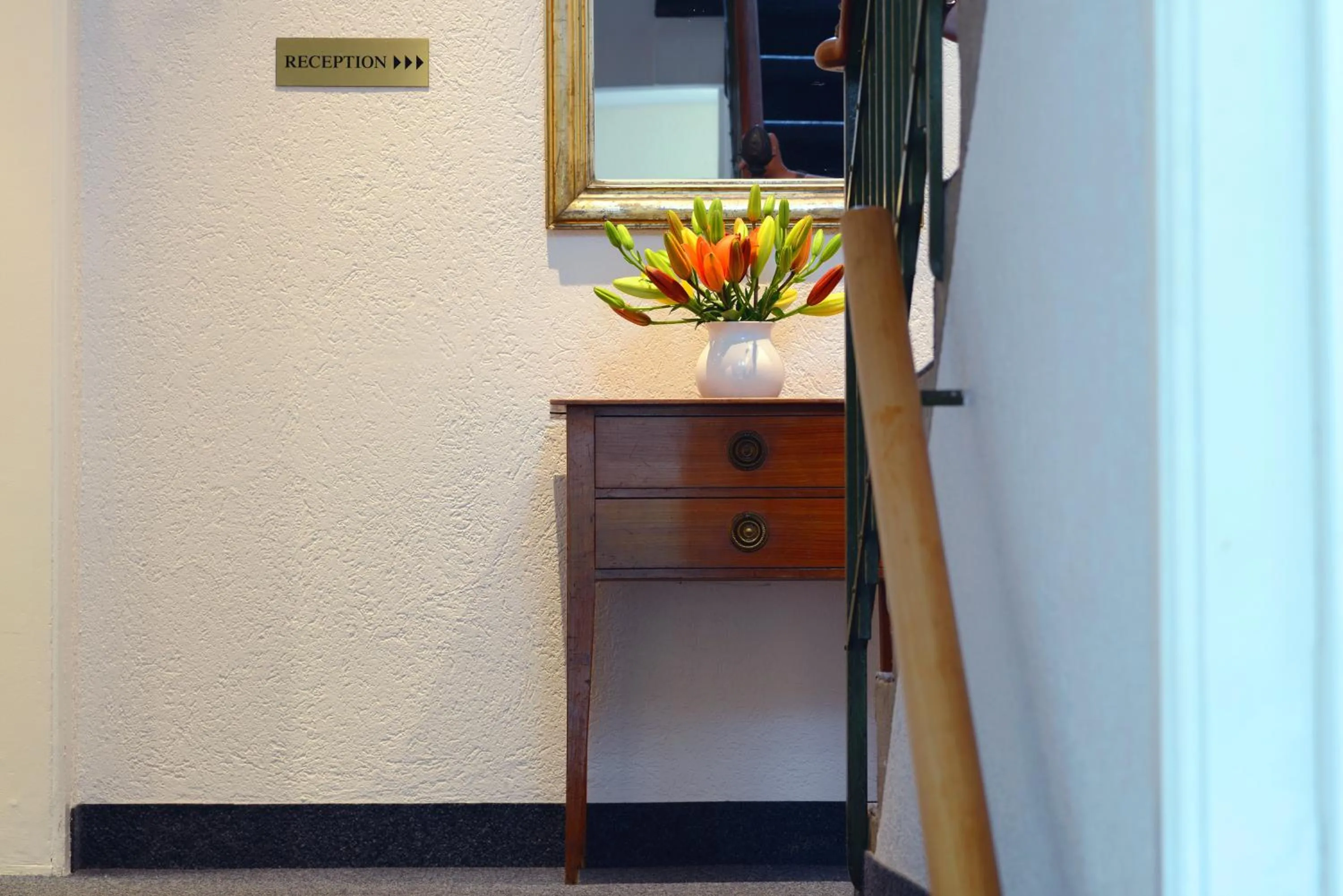 Lobby or reception in Hotel Marthahaus