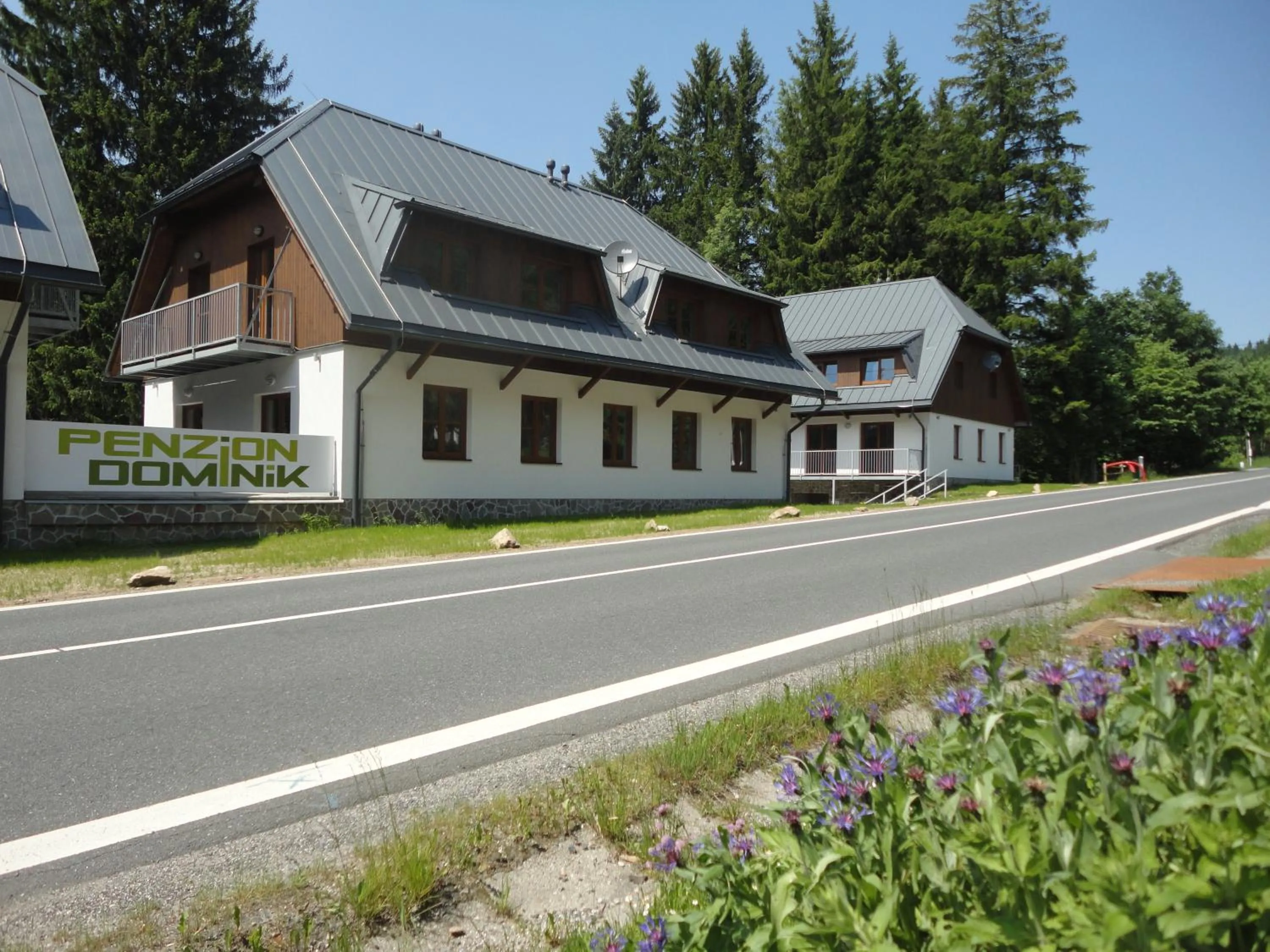 Facade/entrance in Penzion Dominik