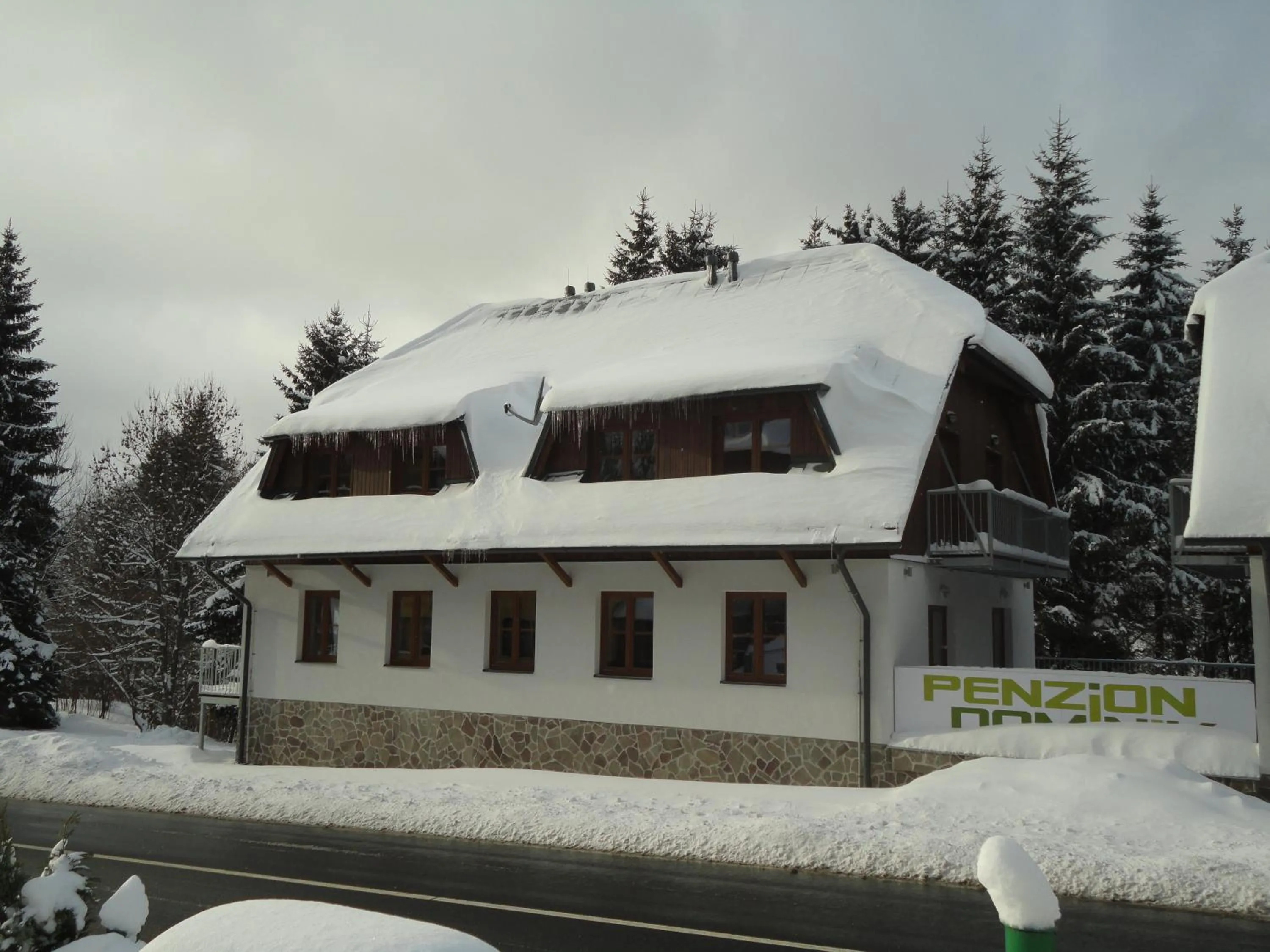 Winter in Penzion Dominik