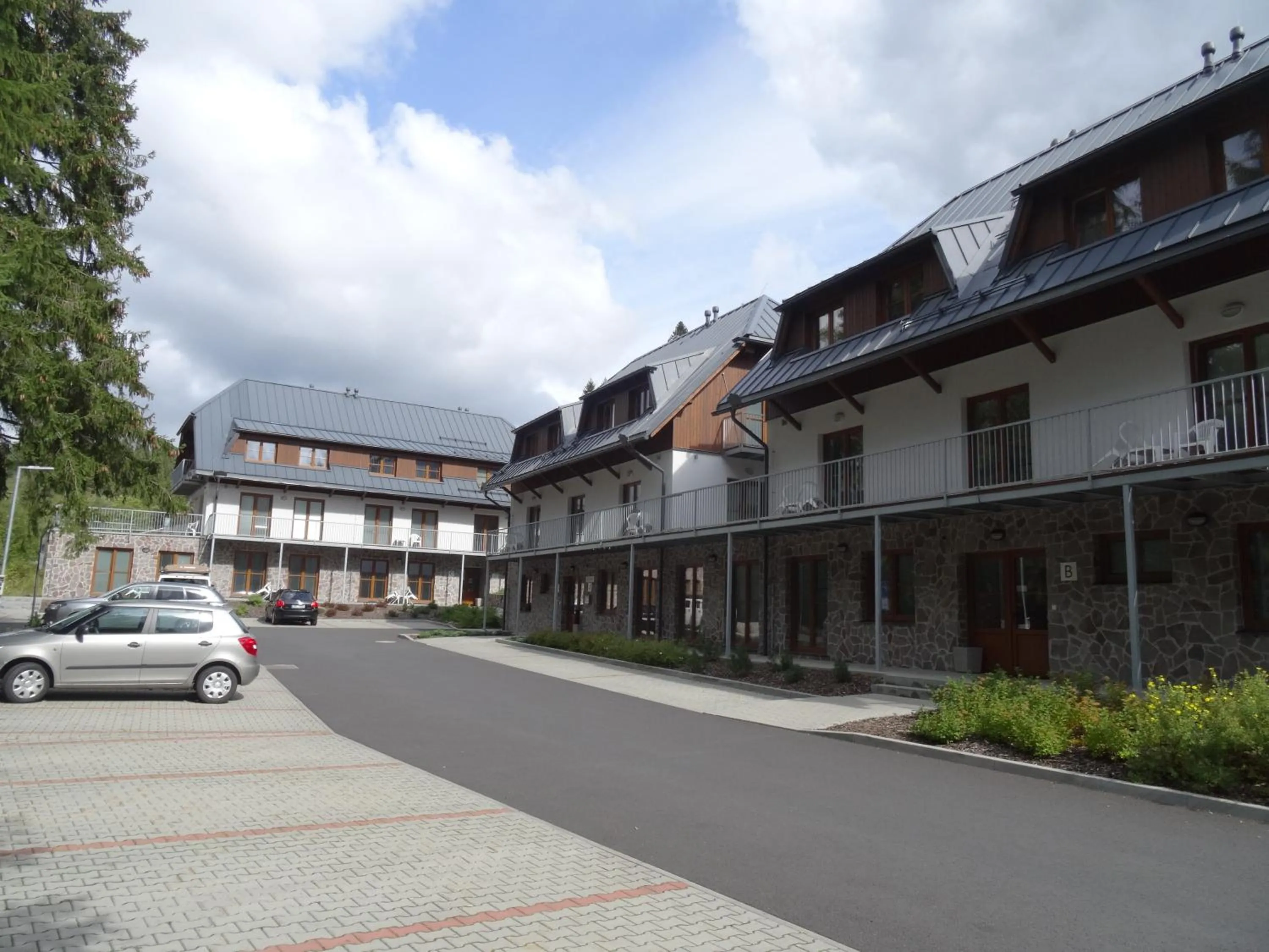Facade/entrance in Penzion Dominik