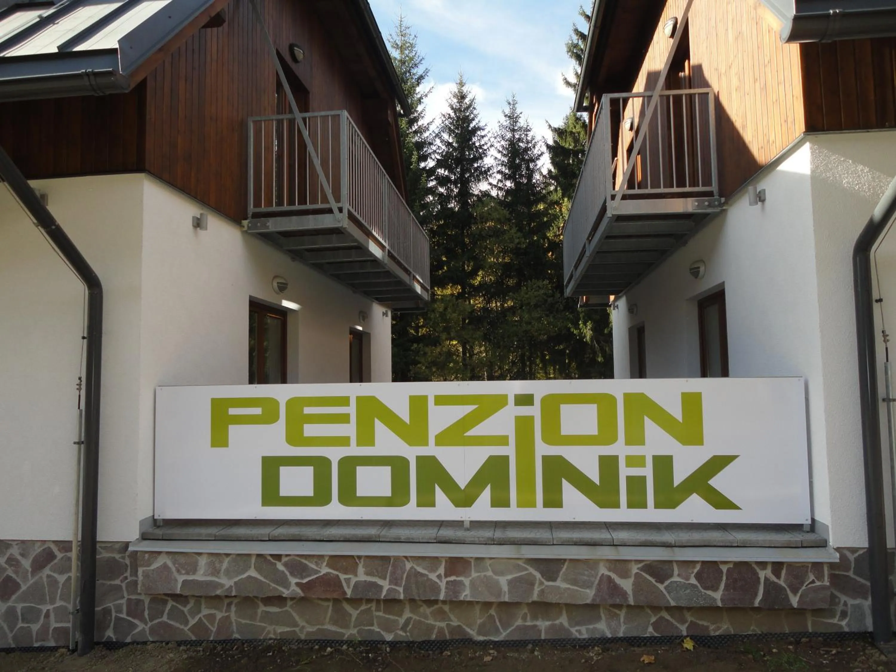 Facade/entrance in Penzion Dominik