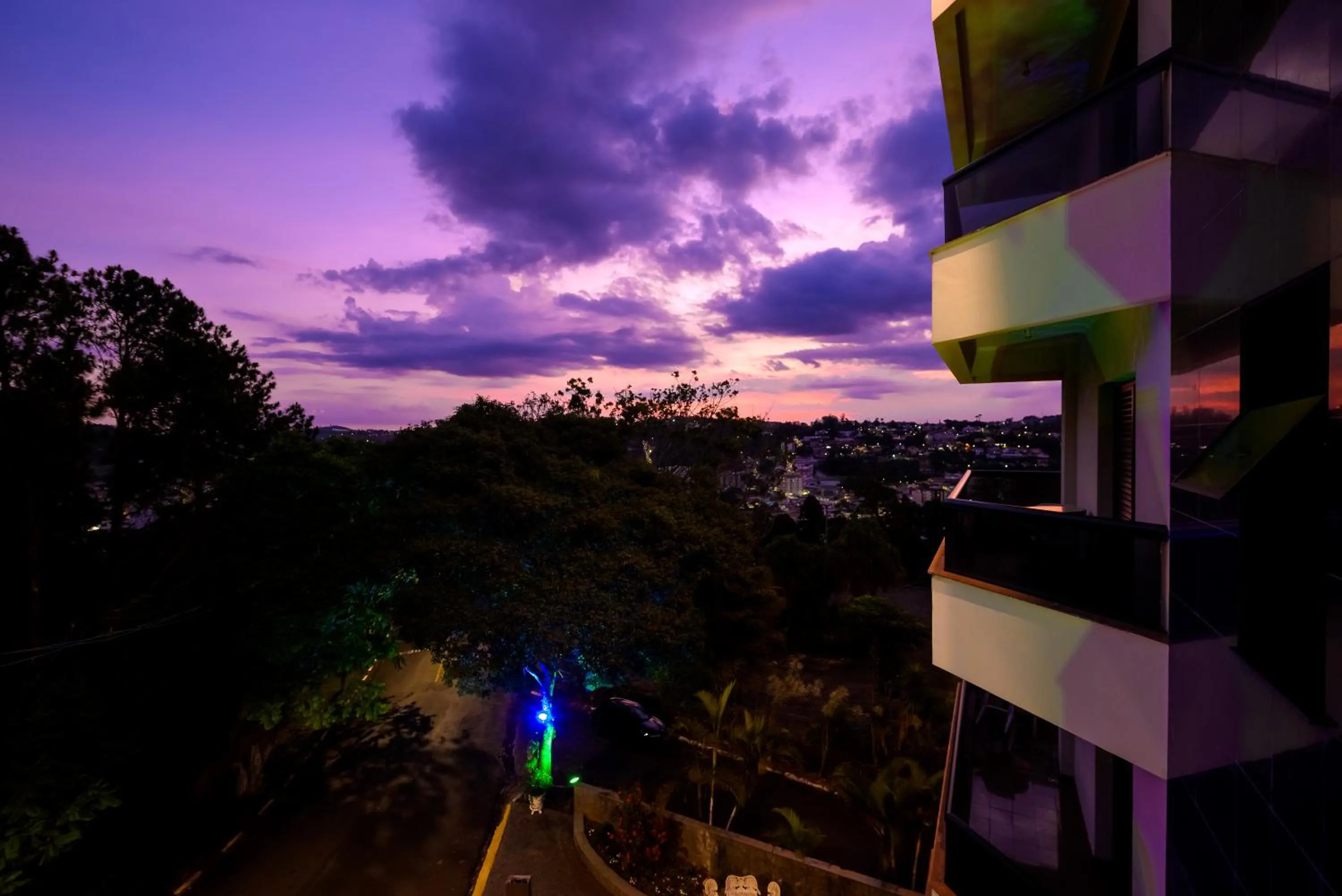 Sunset in Rovi Plaza Hotel