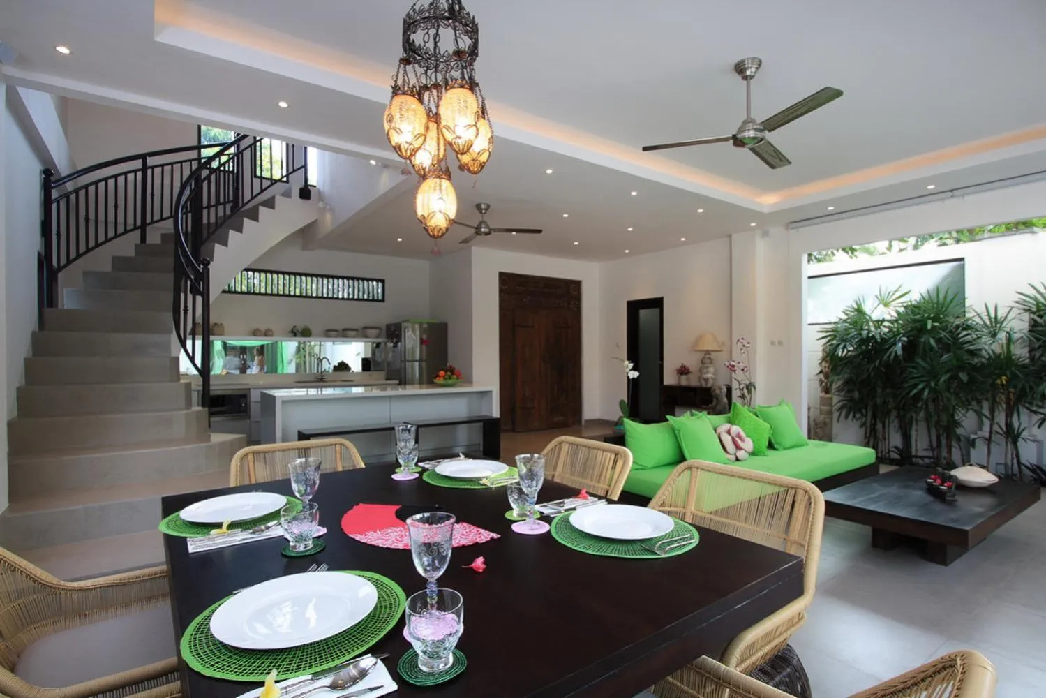 Living room in Villa Jumah