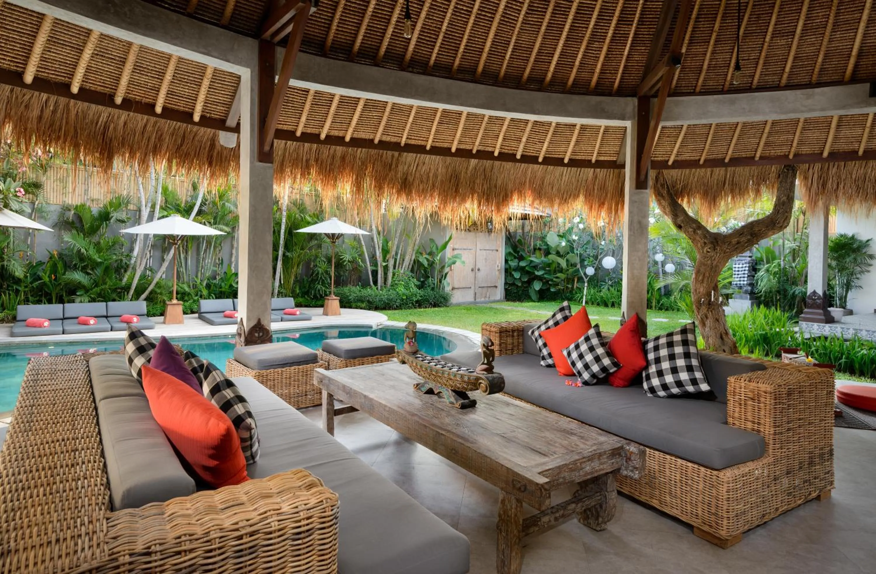Living room in Villa Jumah