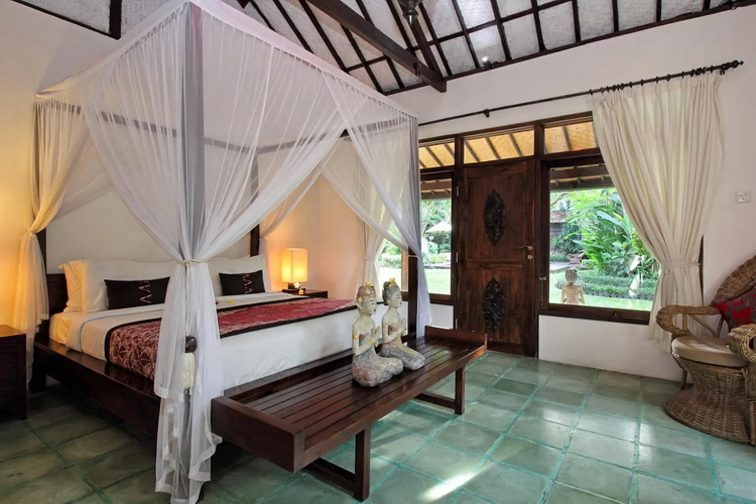 Bedroom, Bed in Villa Jumah