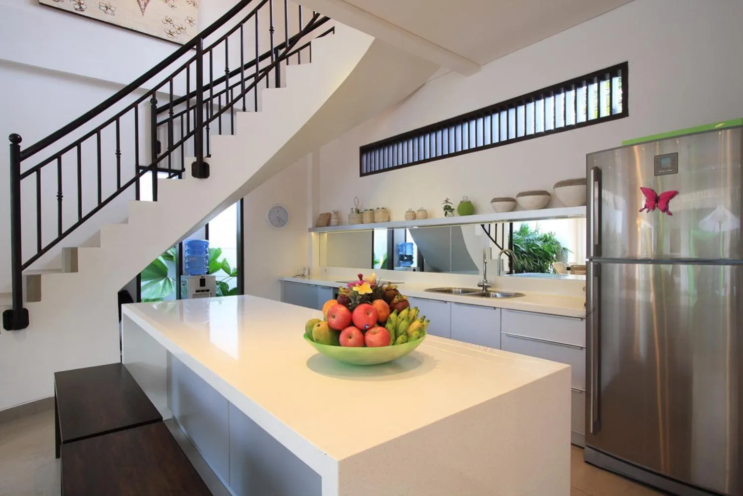 Kitchen or kitchenette in Villa Jumah