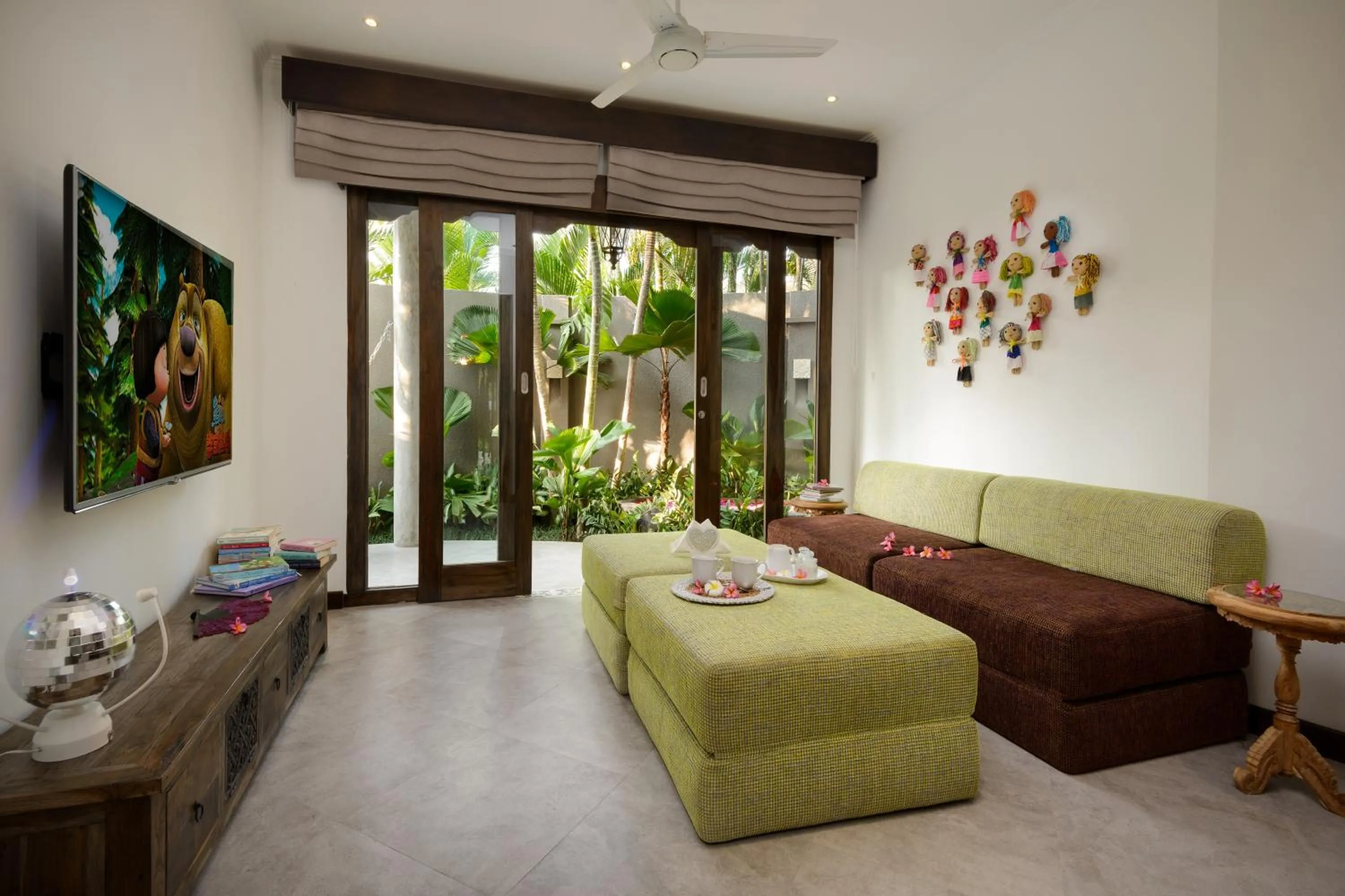 Seating area in Villa Jumah