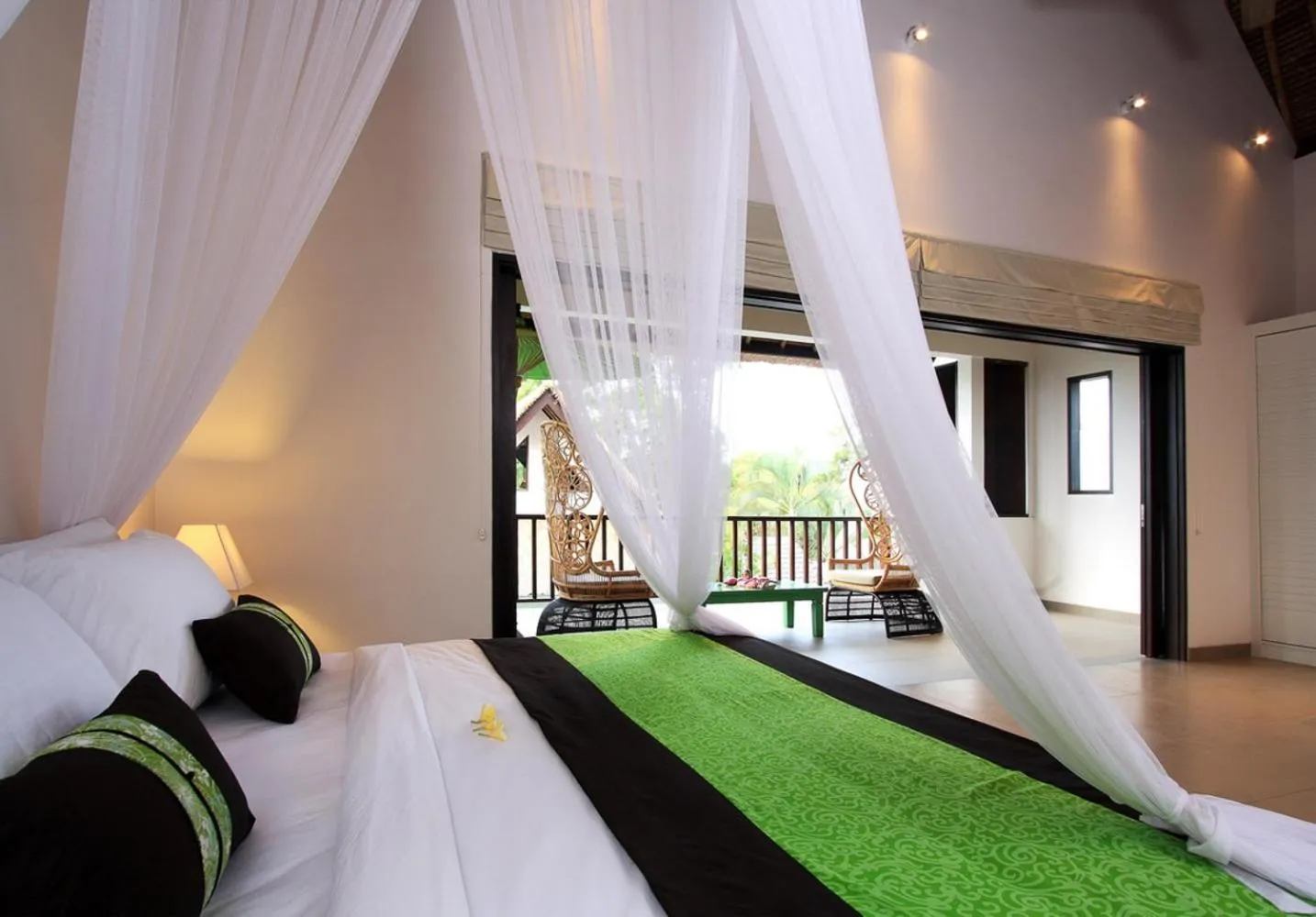 Bedroom, Bed in Villa Jumah