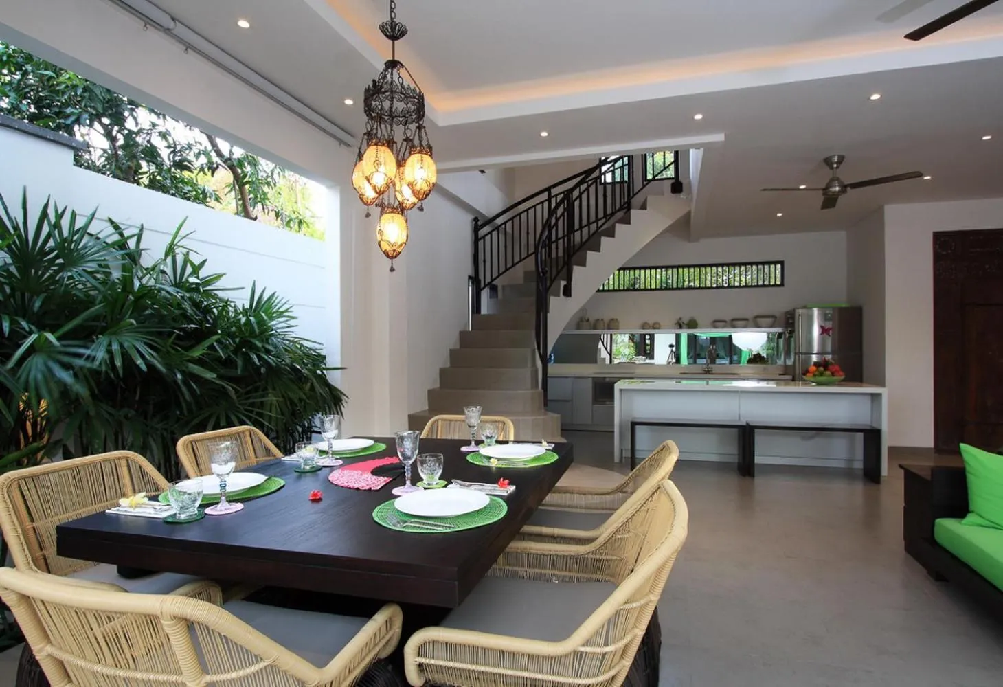 Dining area in Villa Jumah