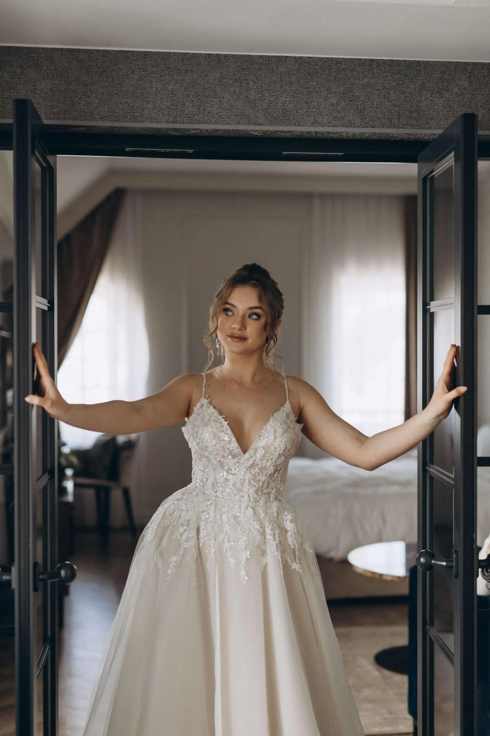 wedding, Bed in Radisson Blu Hotel, Gdańsk
