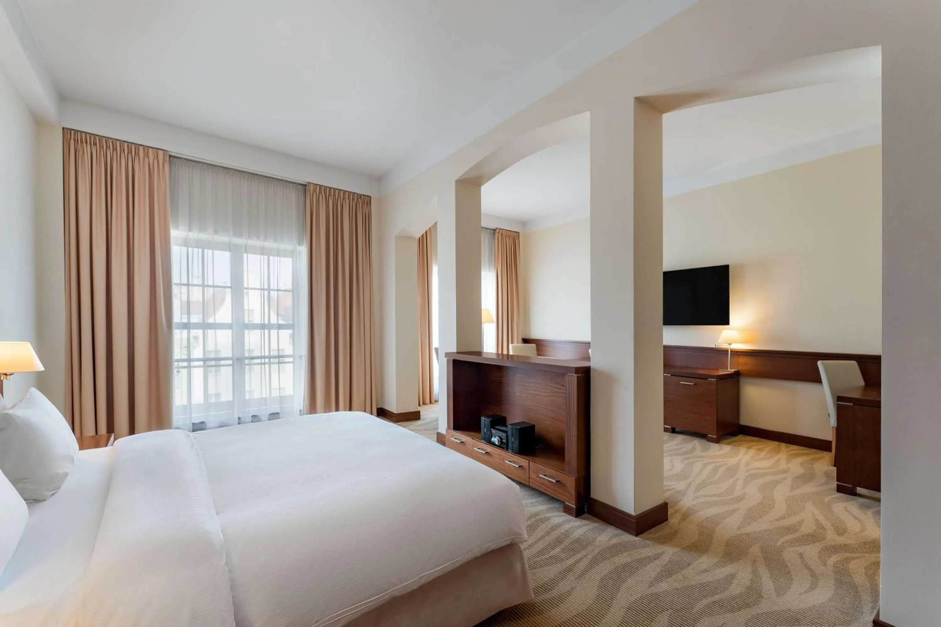 Photo of the whole room, Bed in Radisson Blu Hotel, Gdańsk