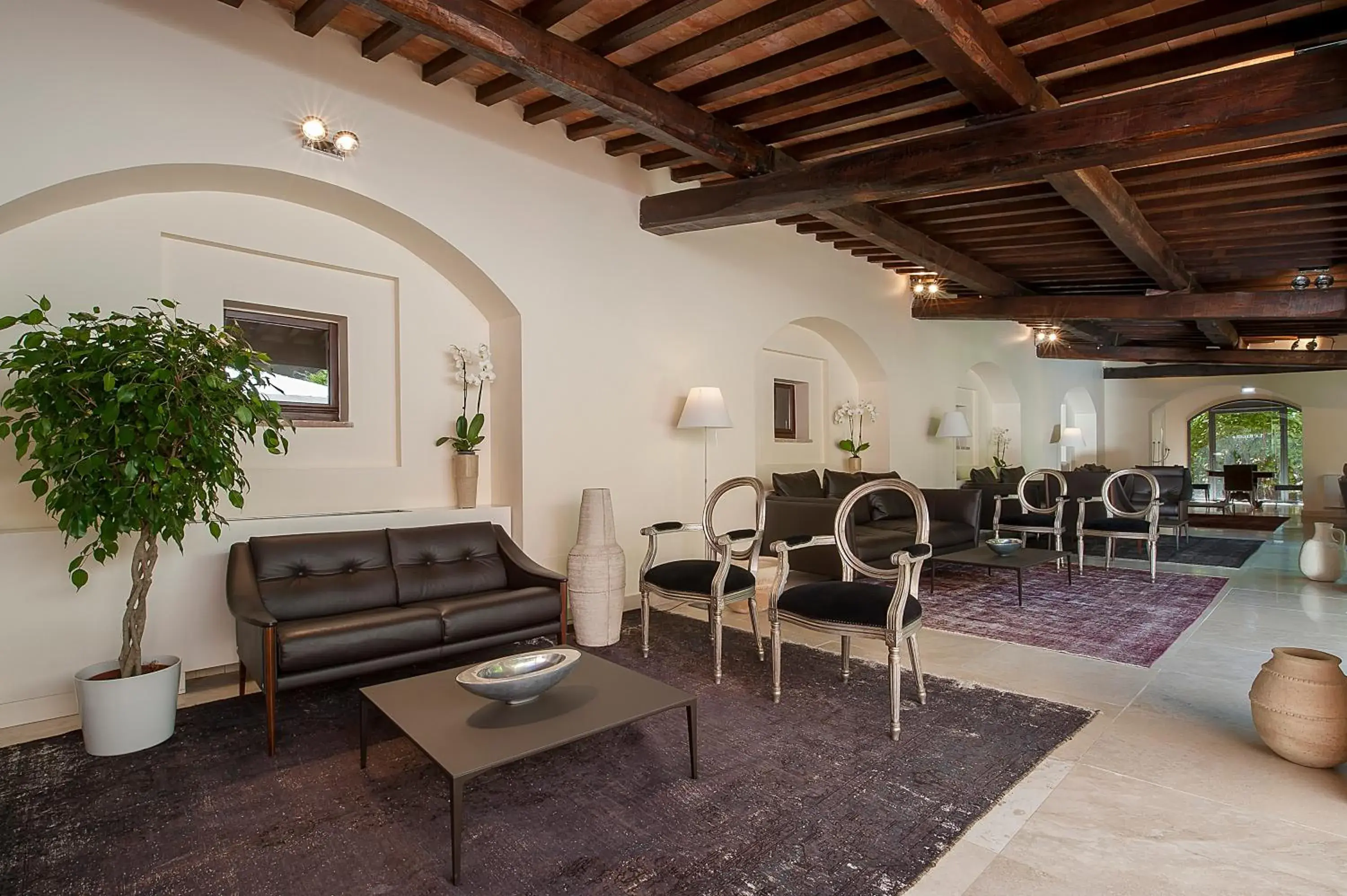 Living room in La Reggia Sporting Center Hotel Living room in La Reggia Sporting Center Hotel