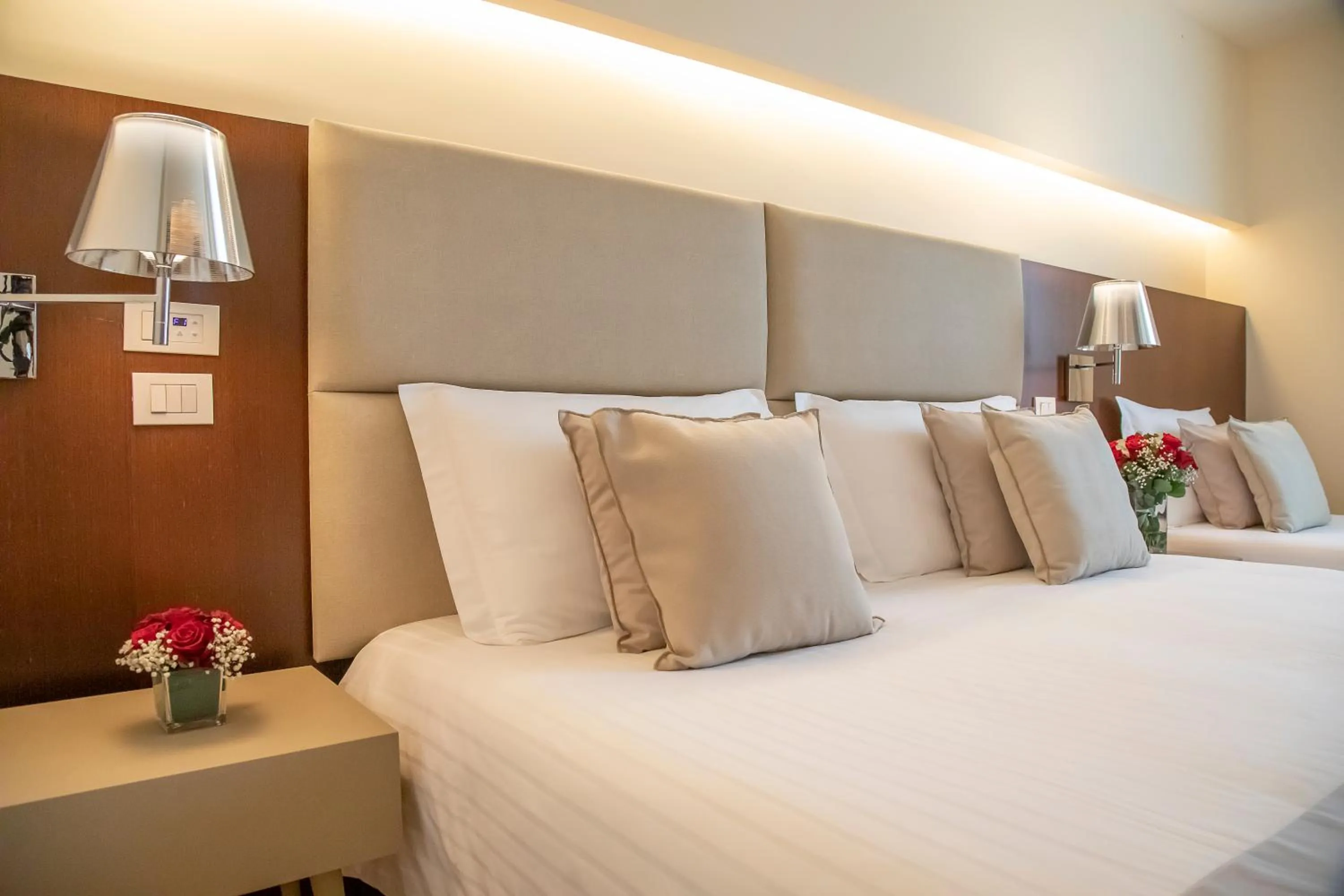 Bed in La Reggia Sporting Center Hotel