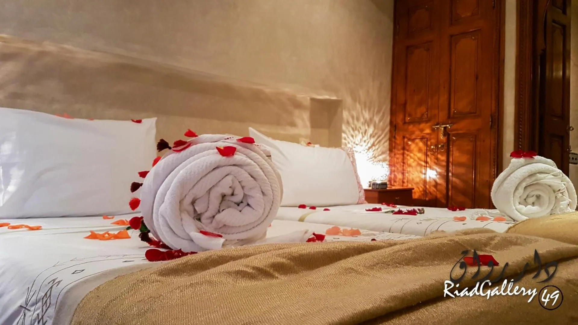 Property building, Bed in Riad Gallery 49 & Spa
