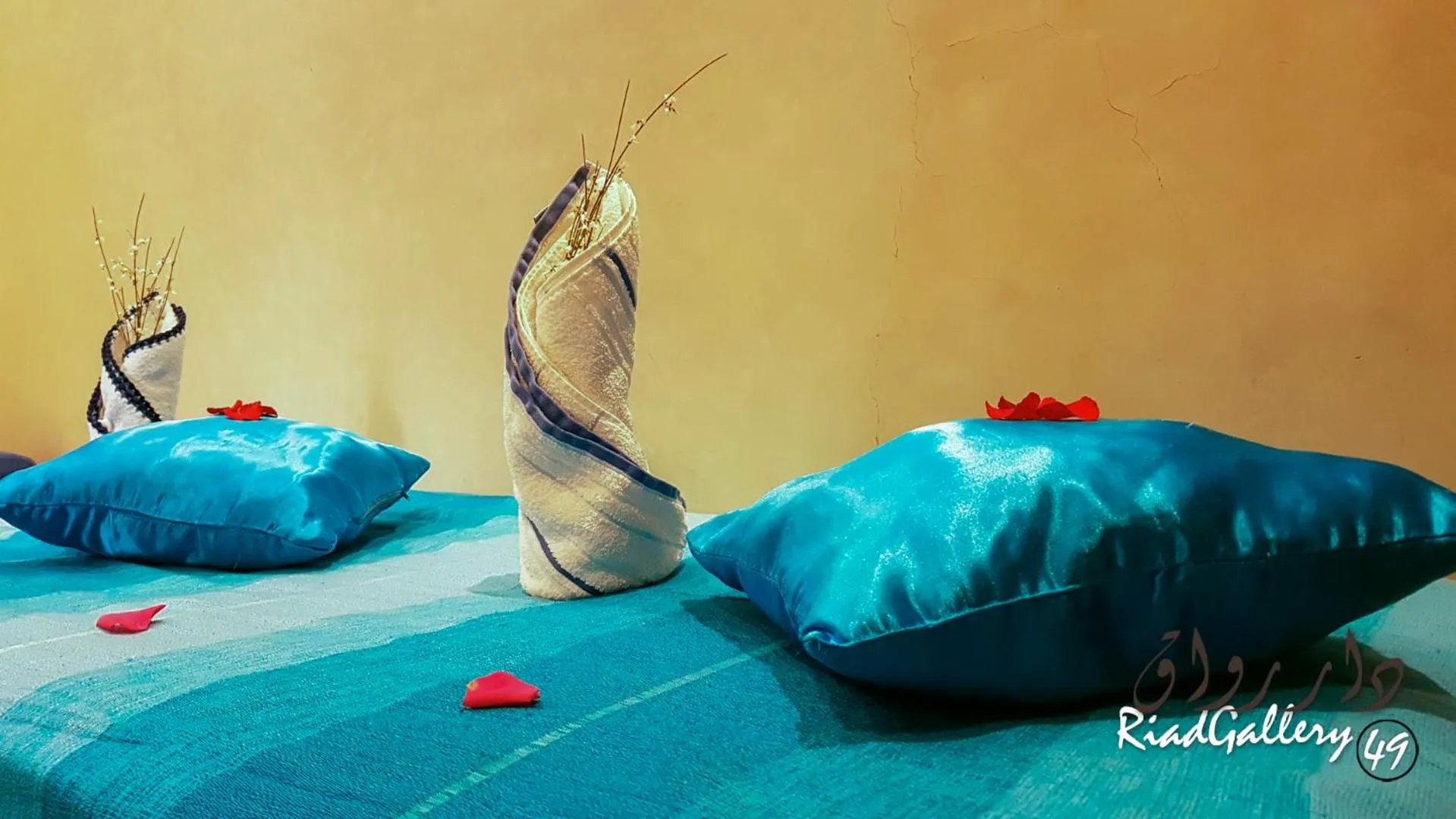 Property building, Bed in Riad Gallery 49 & Spa