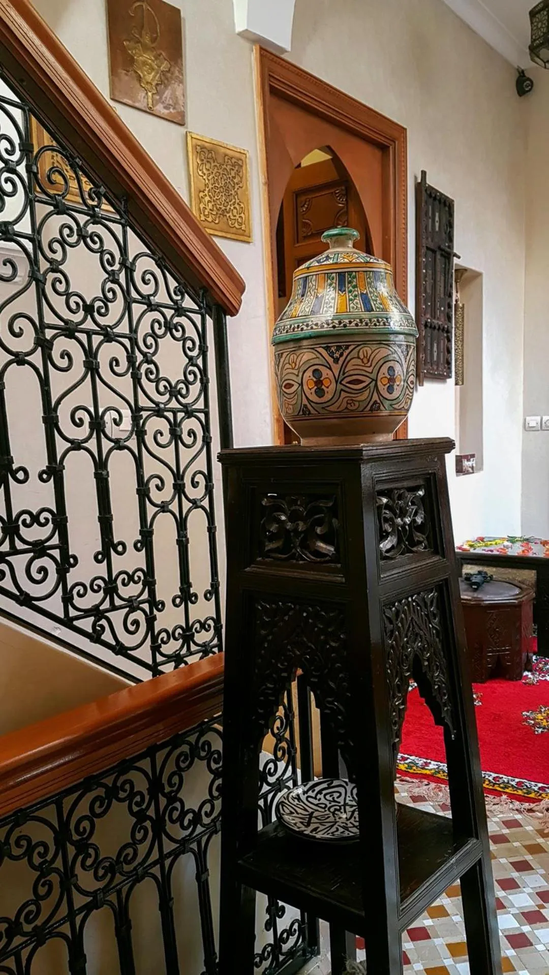 Patio in Riad Gallery 49 & Spa