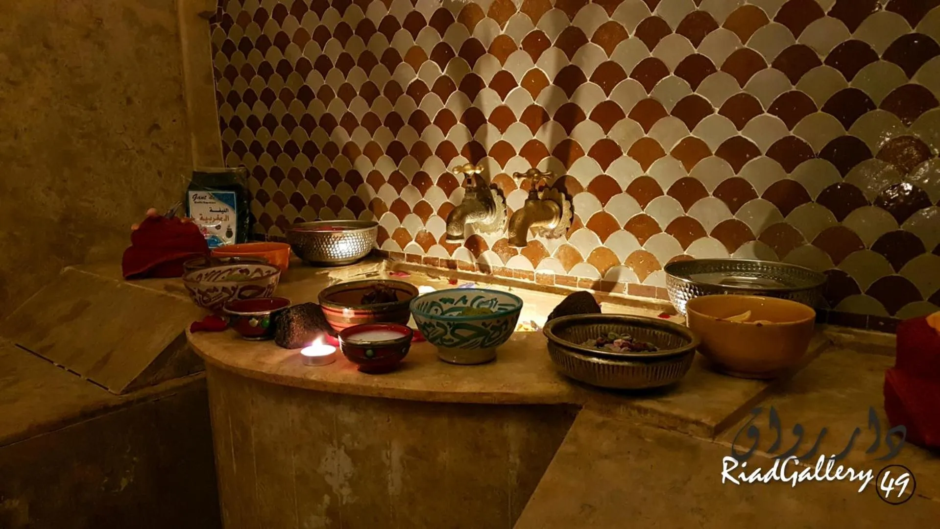 Sauna in Riad Gallery 49 & Spa