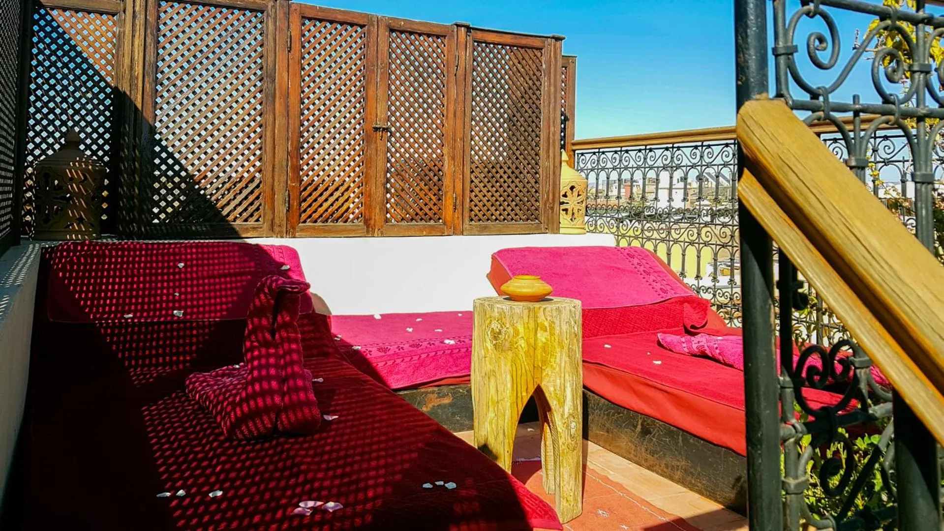Balcony/Terrace in Riad Gallery 49 & Spa
