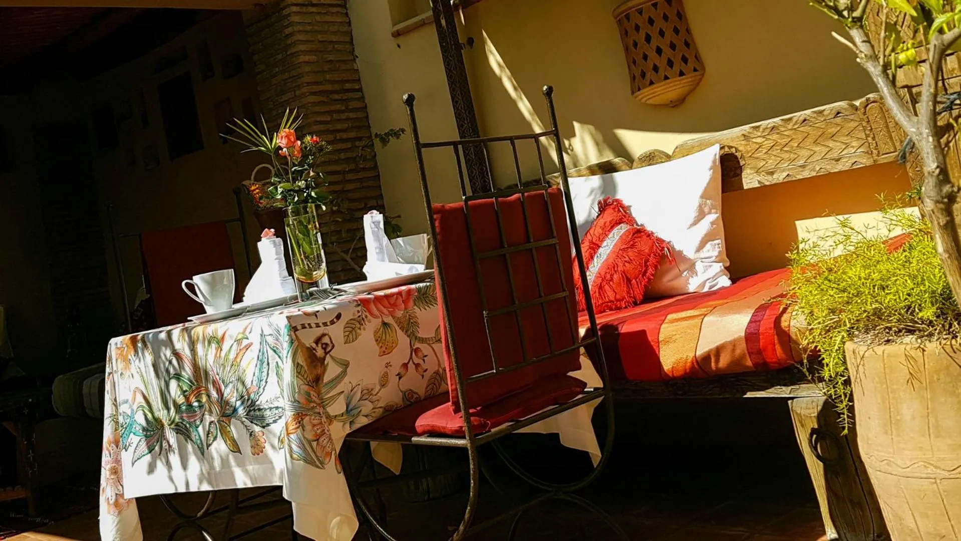 Balcony/Terrace in Riad Gallery 49 & Spa