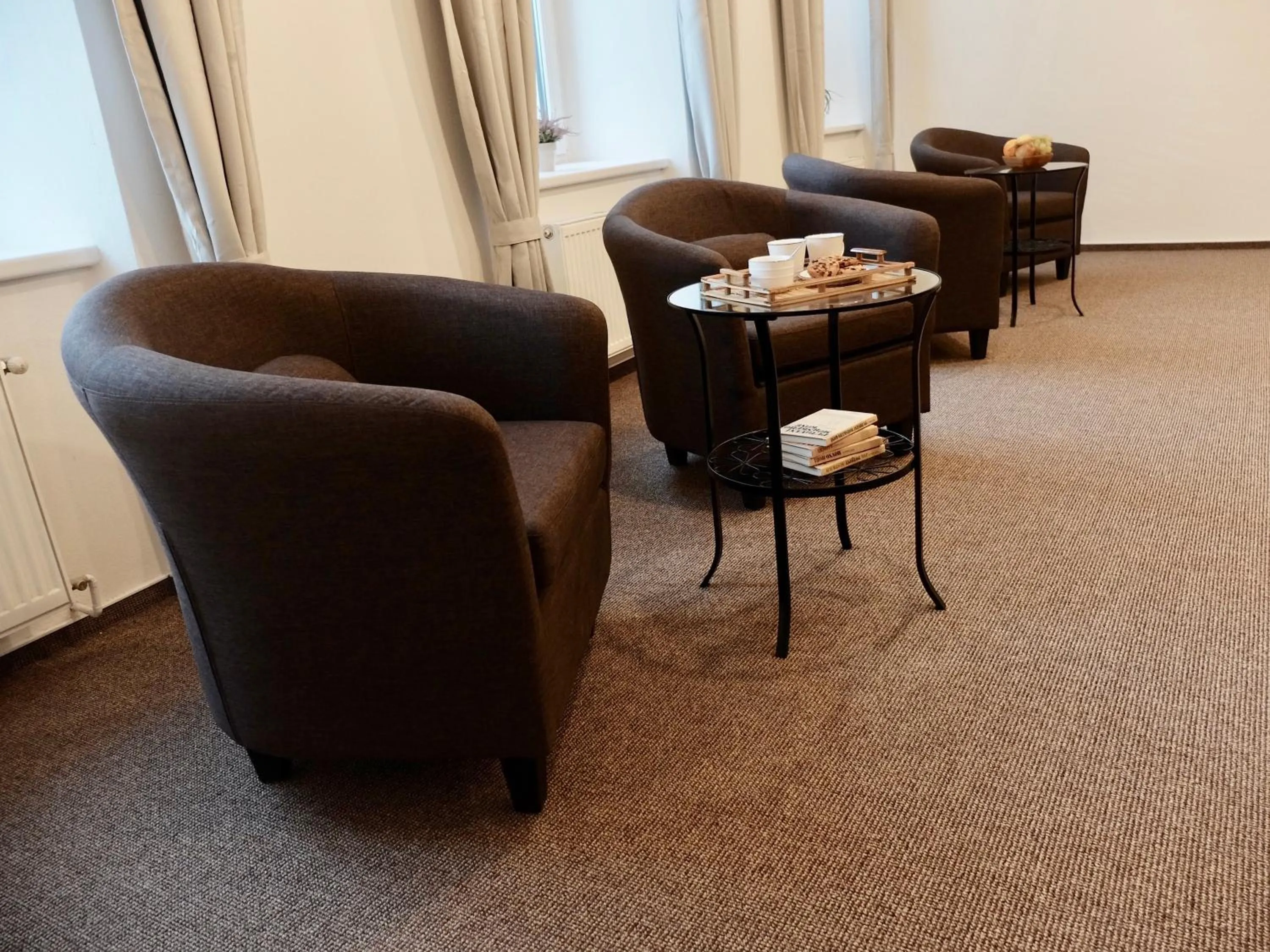 Seating area in Penzion Stará pošta