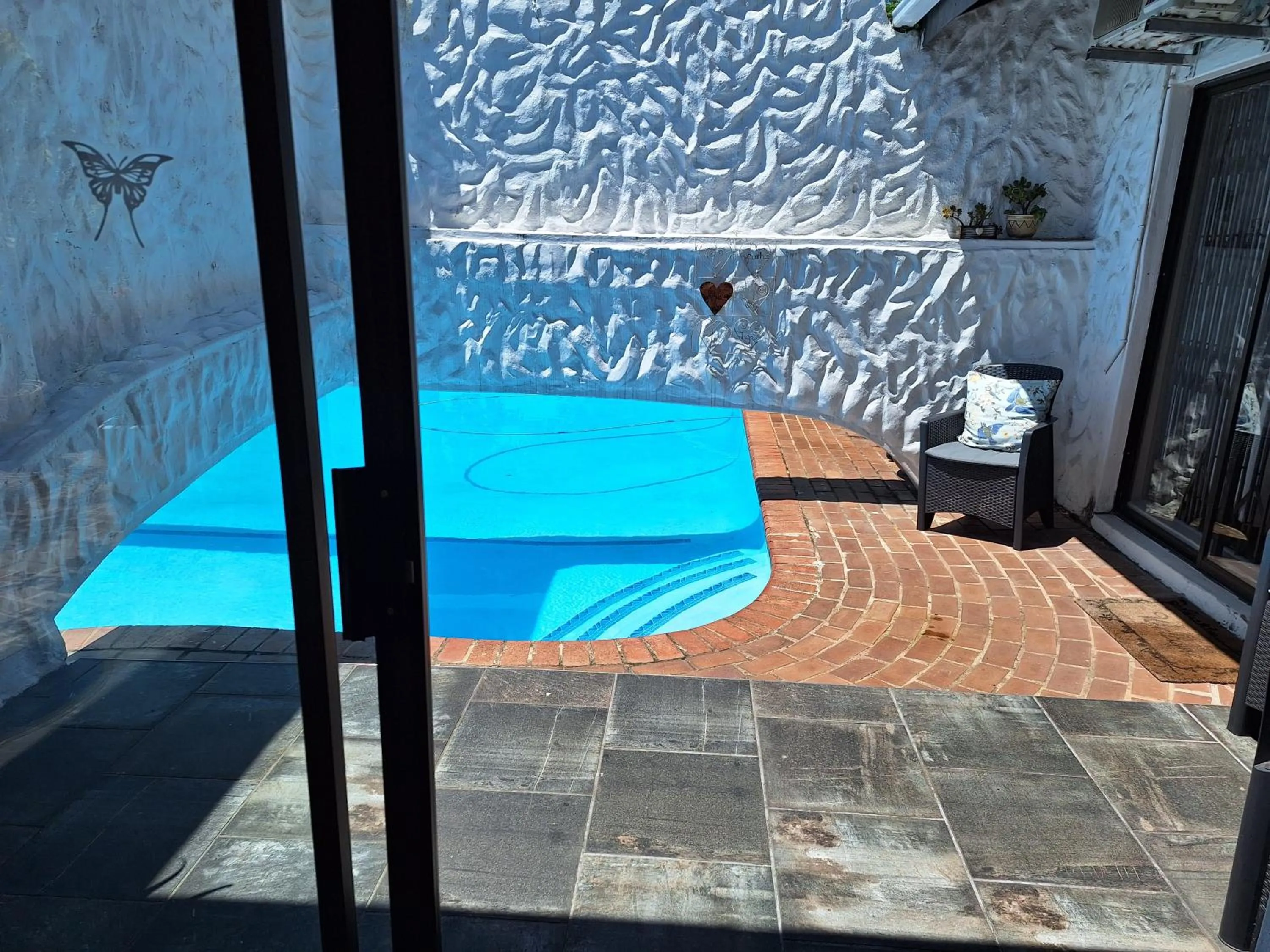 Patio in Umuzi Guest House