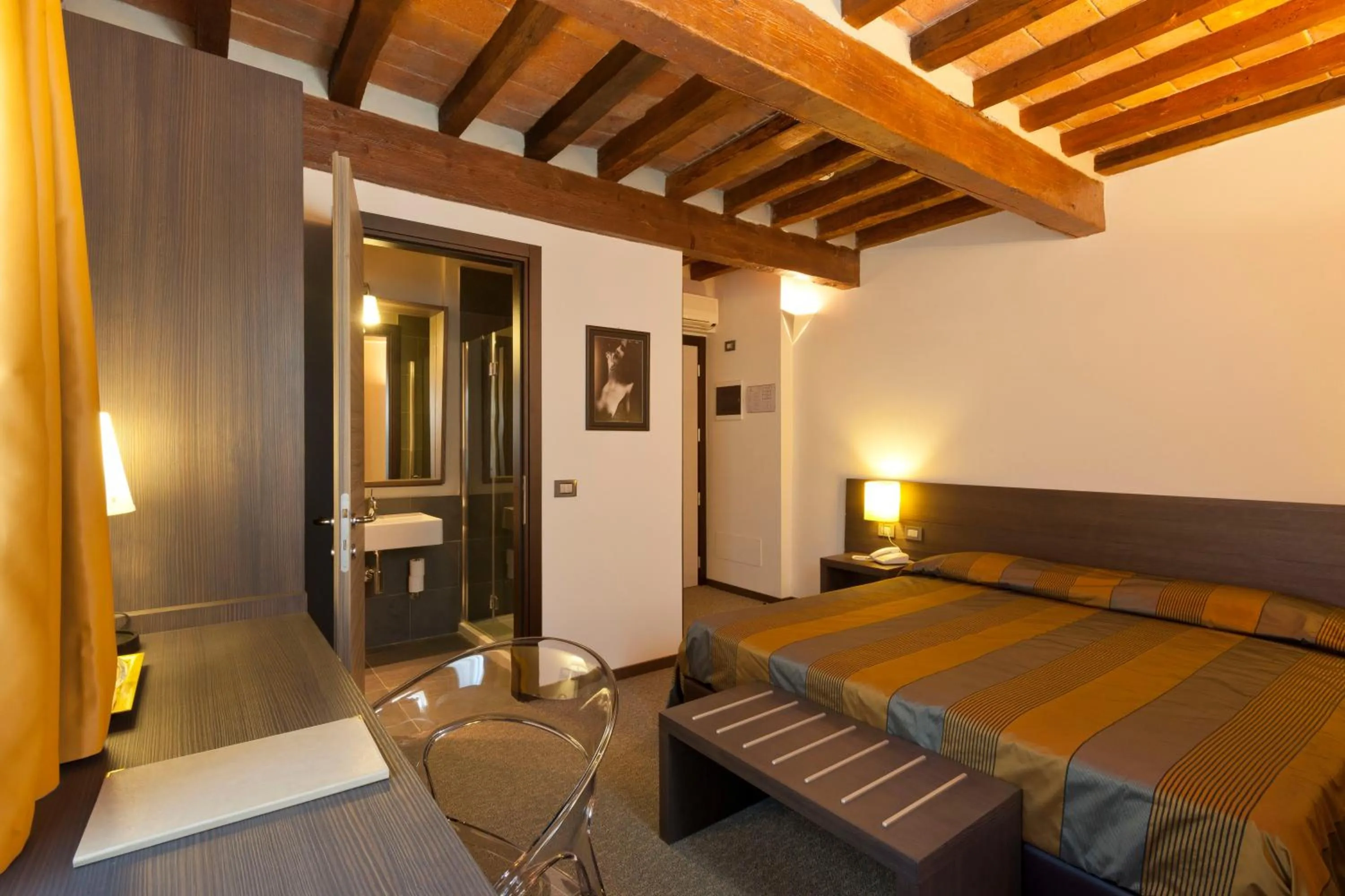 Bed in Locanda Sant'Ambrogio