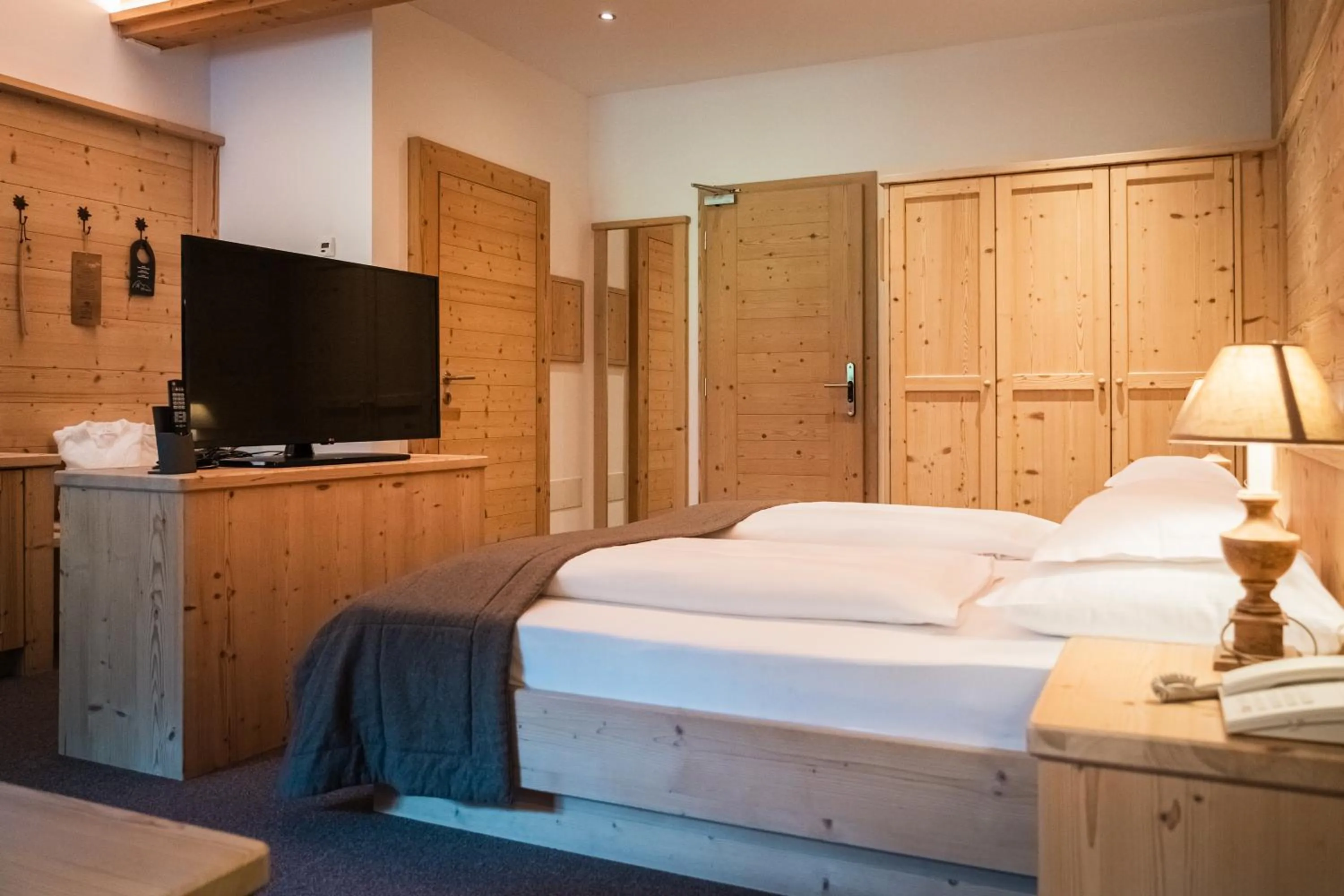 Bed in Hotel Arnaria