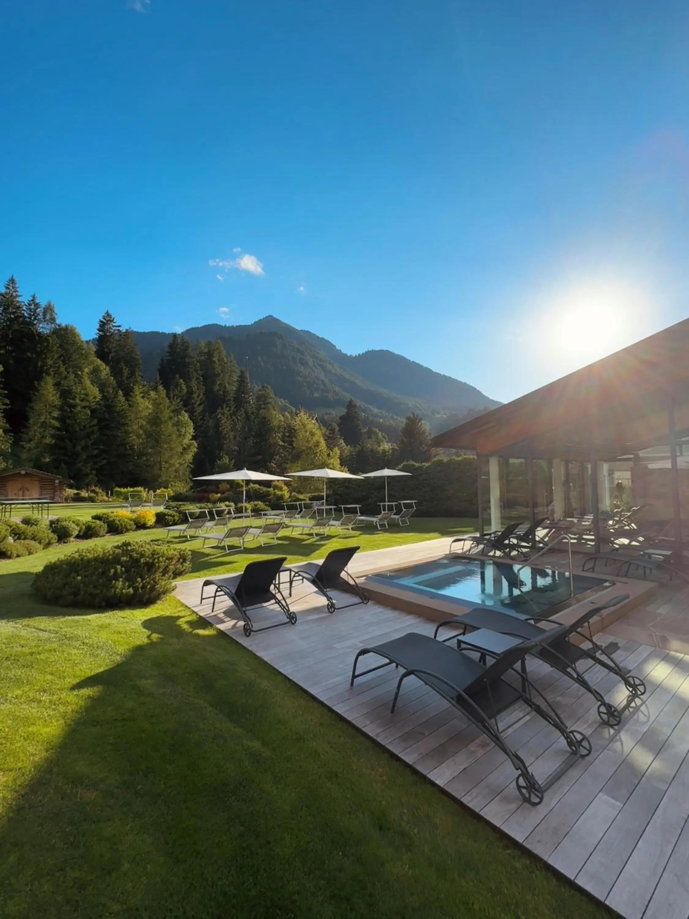 Garden in Hotel Arnaria