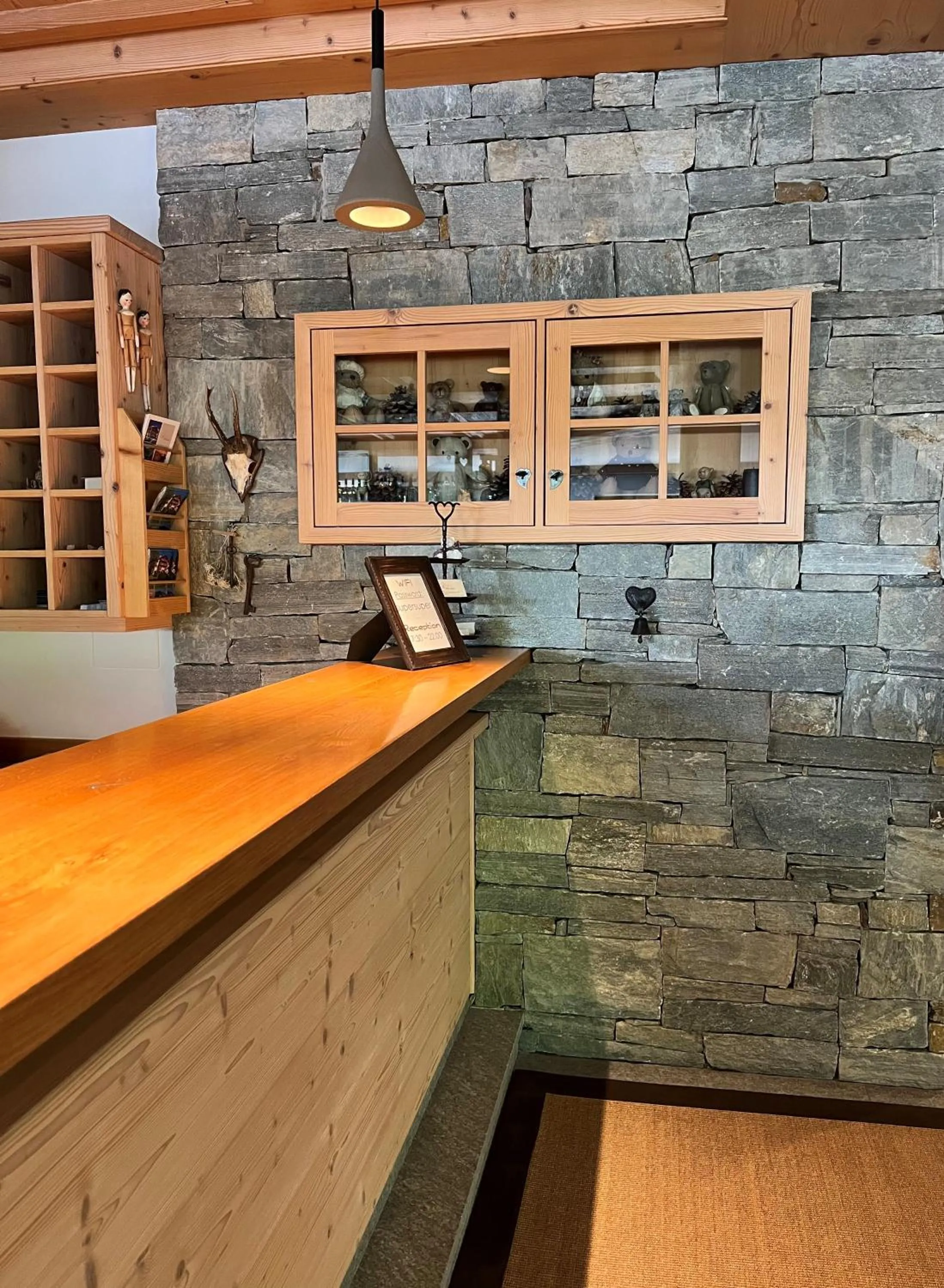 Lobby or reception in Hotel Arnaria